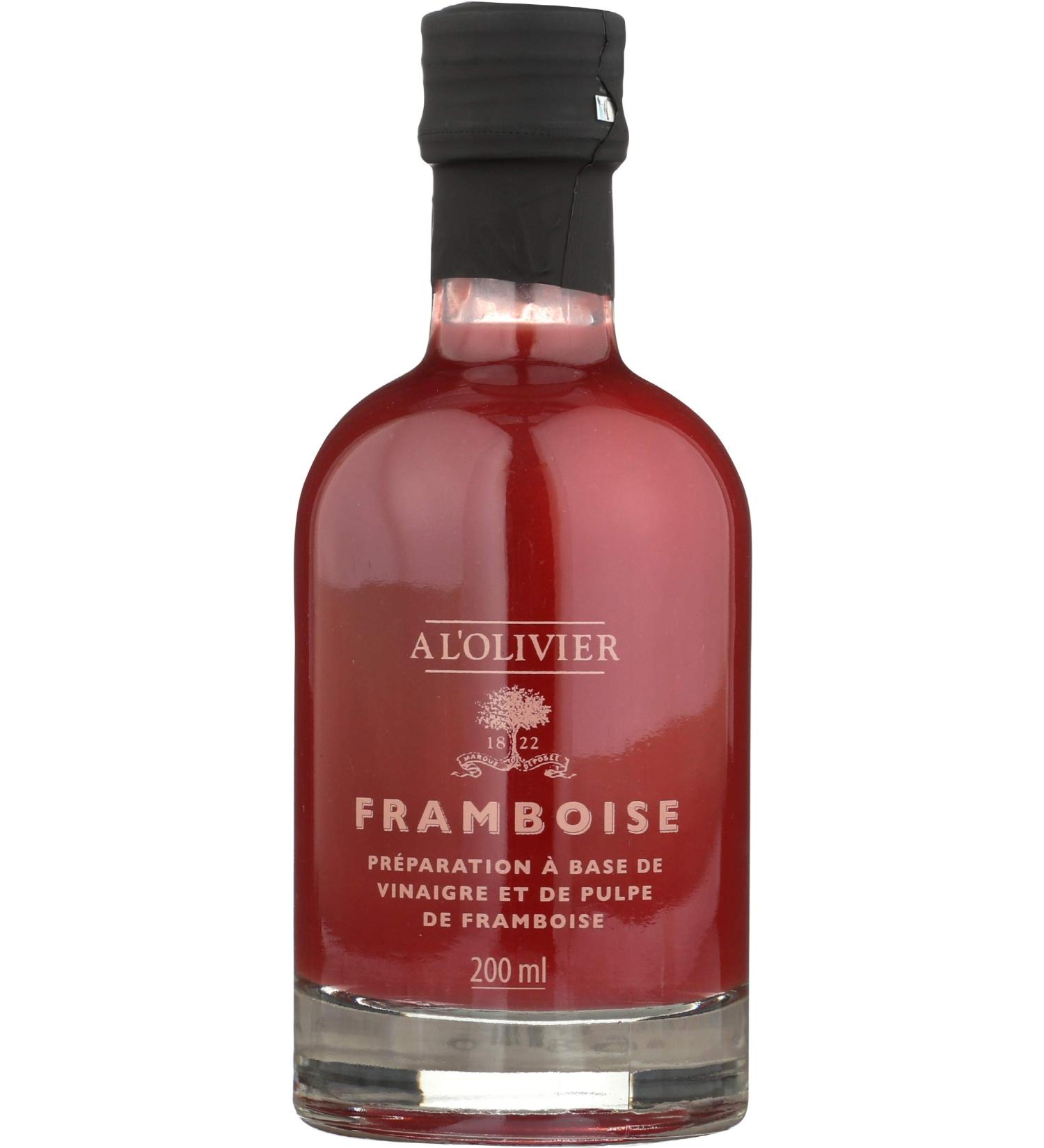 Buy A L Olivier Raspberry Fruit Vinegar - 200ml | Premium Gourmet Flavors - Buy Online on SooperMarket.com