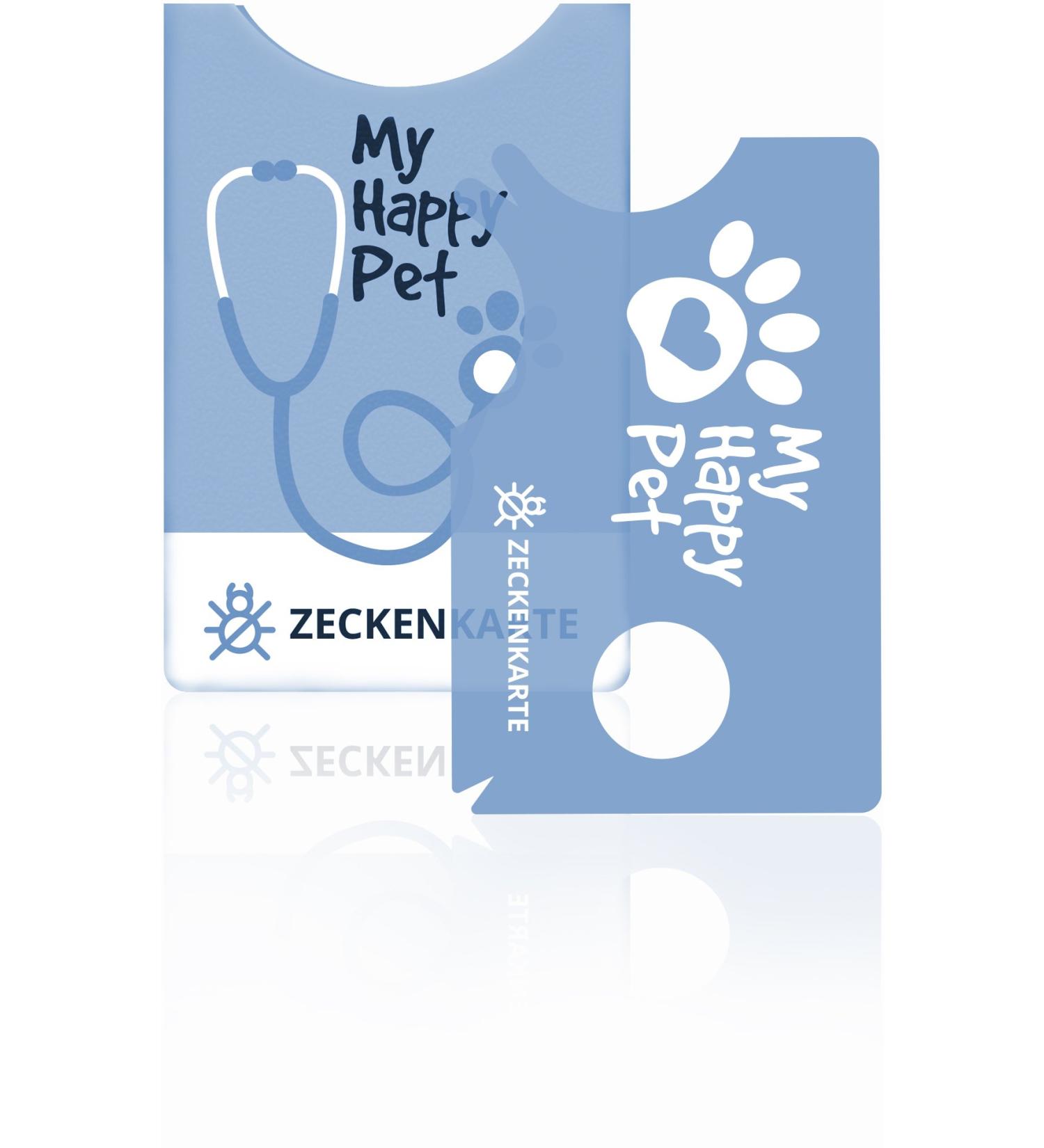 Innogadget Blue Tick Card with Magnifying Glass | Easy Pet & Human Tick Removal | Pocket-Sized & Portable | Happy Blue Design - Buy Online on SooperMarket.com