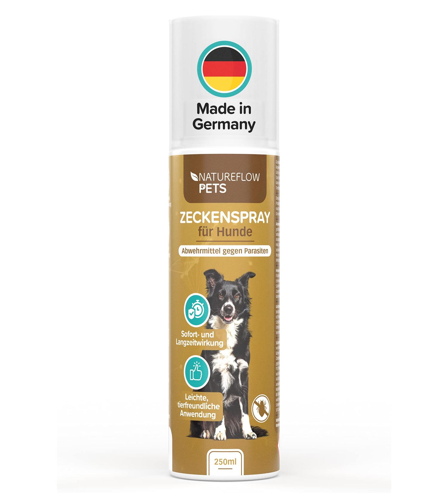 Premium Tick Spray for Dogs - 250ml | Natural & Effective Protection Against Ticks | Made in Germany - Buy Online on SooperMarket.com