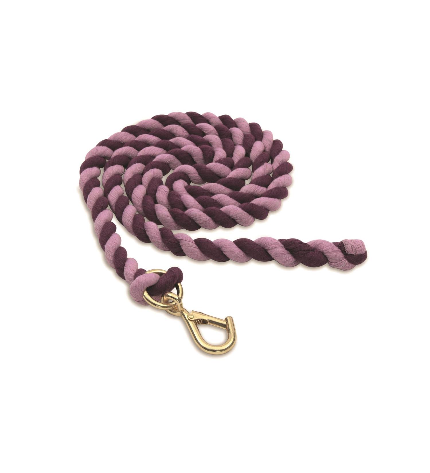 Shires Two-Tone Lead Rope Black/Teal