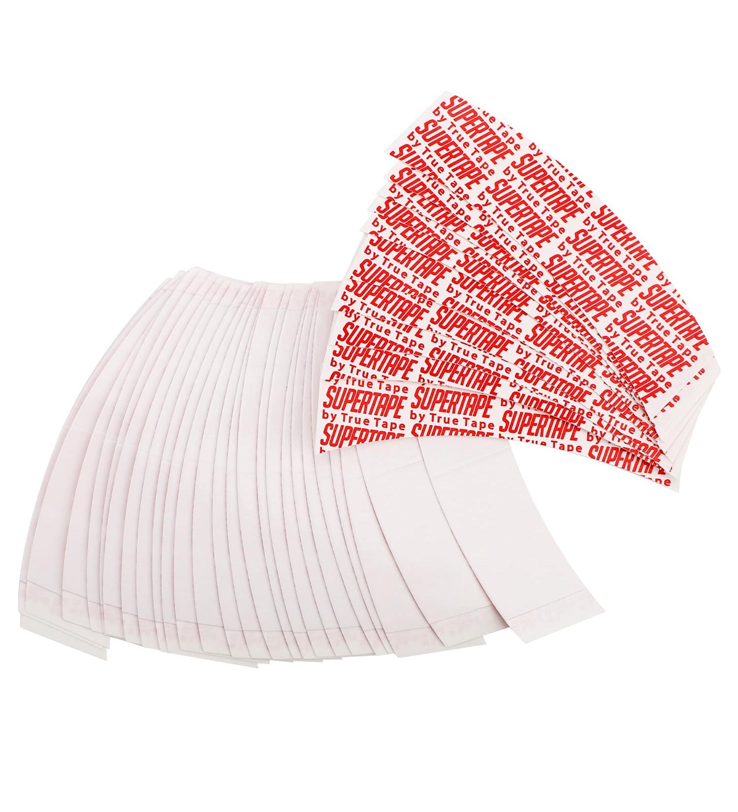 lasuroa 36pcs Double Sided Wig Tapes Extra Strong for Lace Wigs Waterproof Front Toupee Tape Thin and Light Comfortable Lace Tape for Hair Extension (White) - Buy Online on SooperMarket.com