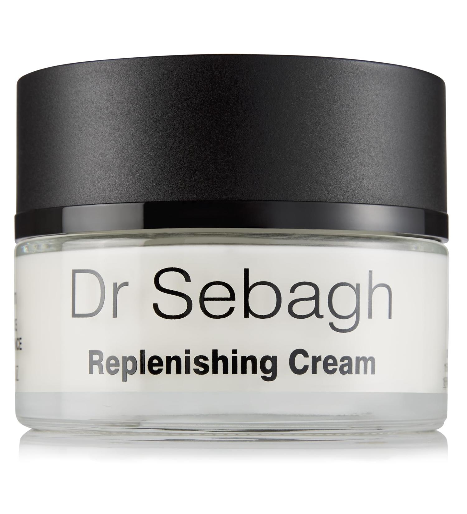 Dr Sebagh Replenishing Cream | Retinol & Collagen Moisturizer for Repairing & Hydrating Skin - Soothes Irritation & Calms Redness - Vitamin E & Ceramides - 1.7 fl Oz - Buy Online on SooperMarket.com
