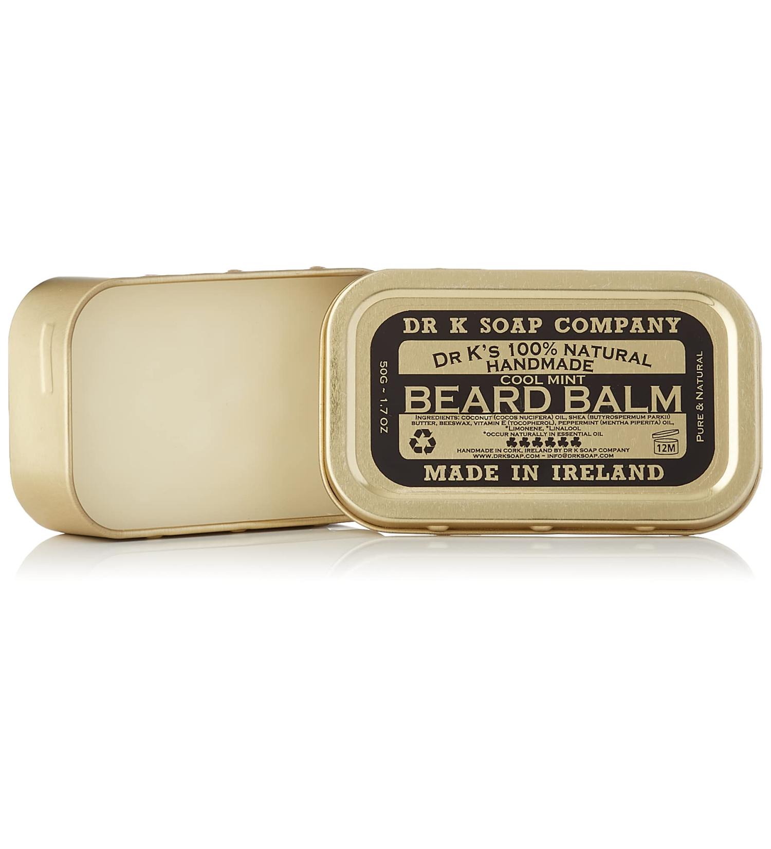 Dr K Soap Company Beard Balm Cool Mint 50G - Nourish & Style Your Beard | Worldwide Shipping - Buy Online on SooperMarket.com
