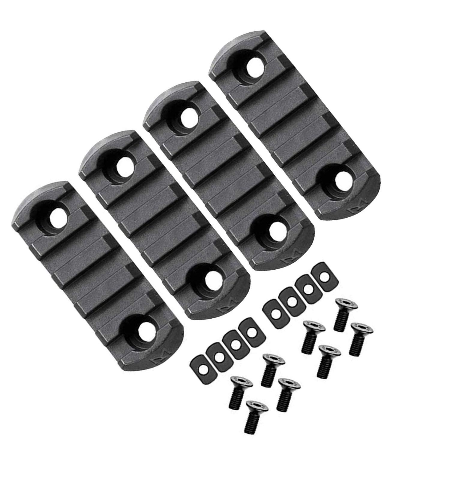Gotical 5-Slot M-LOK Polymer Rail Section for Handguard - Set of 4 | Imported from Japan - Buy Online on SooperMarket.com