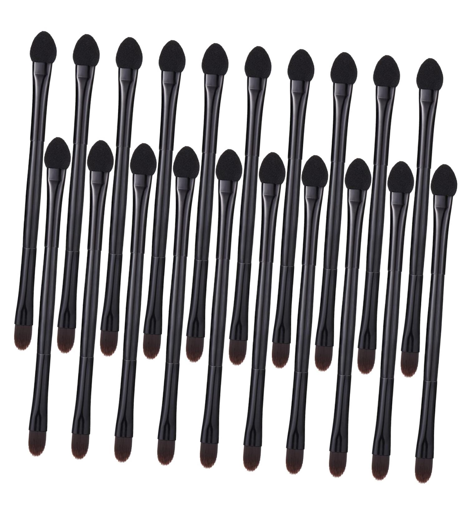 WOFASHPURET Powder Applicator 20pcs Double Eye Shadow Makeup Eyeshadow Makeup Brush Kit Powder Sponge Makeup Tool Major Set Miss - Buy Online on SooperMarket.com