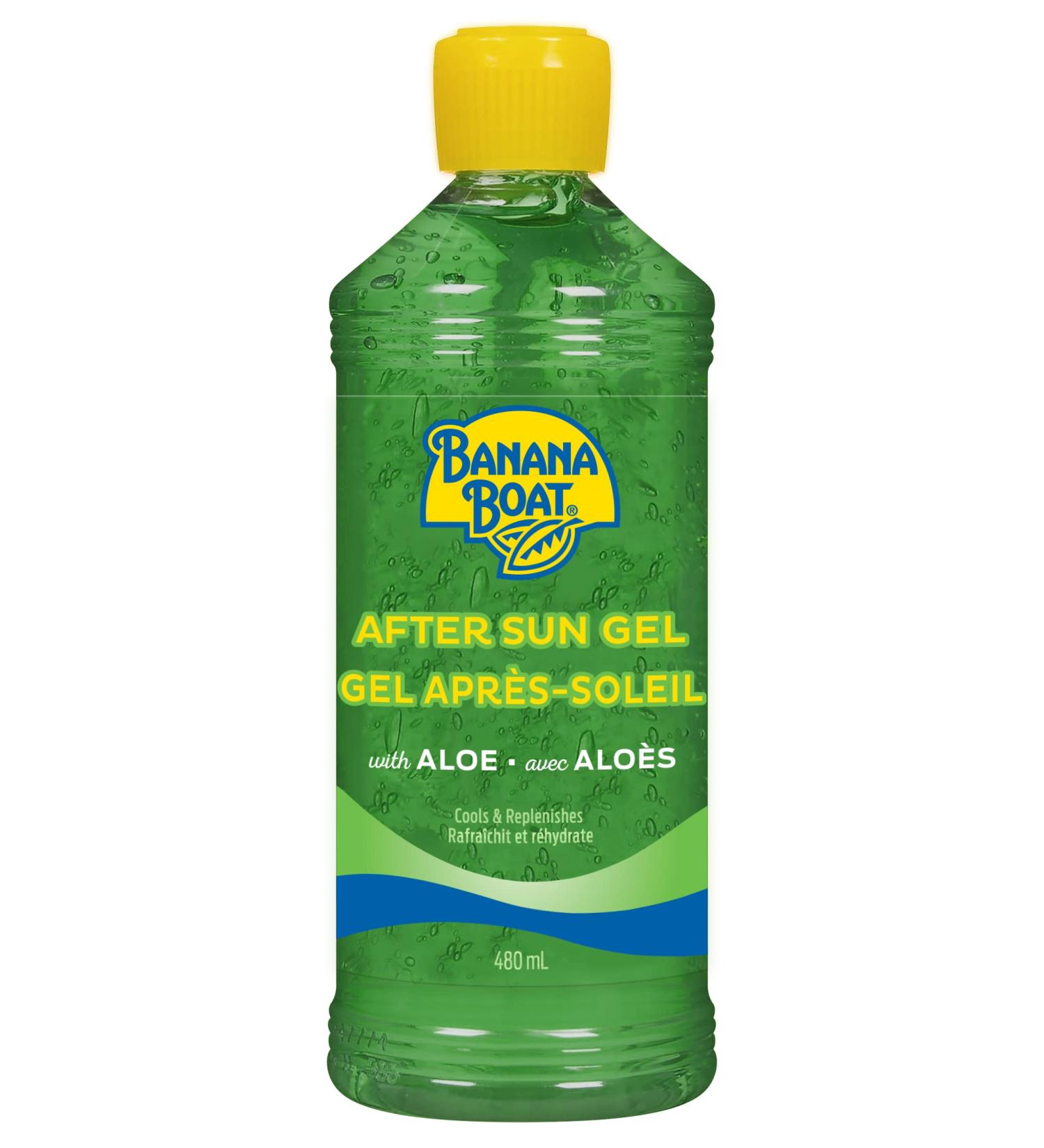 Banana Boat Soothing After Sun Gel with Aloe Vera 16oz - Pack of 3 | 16 Fl Oz (3 Pack) - Buy Online on SooperMarket.com