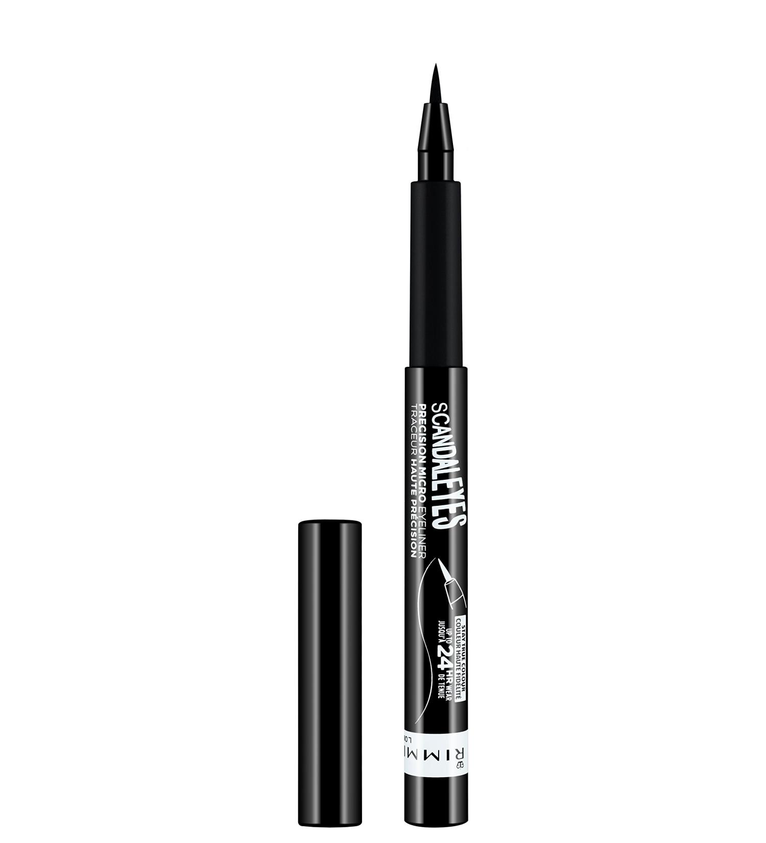 Rimmel London Scandaleyes Thick & Thin Eyeliner - Black 001 | 0.0367 fl oz - Buy Online on SooperMarket.com