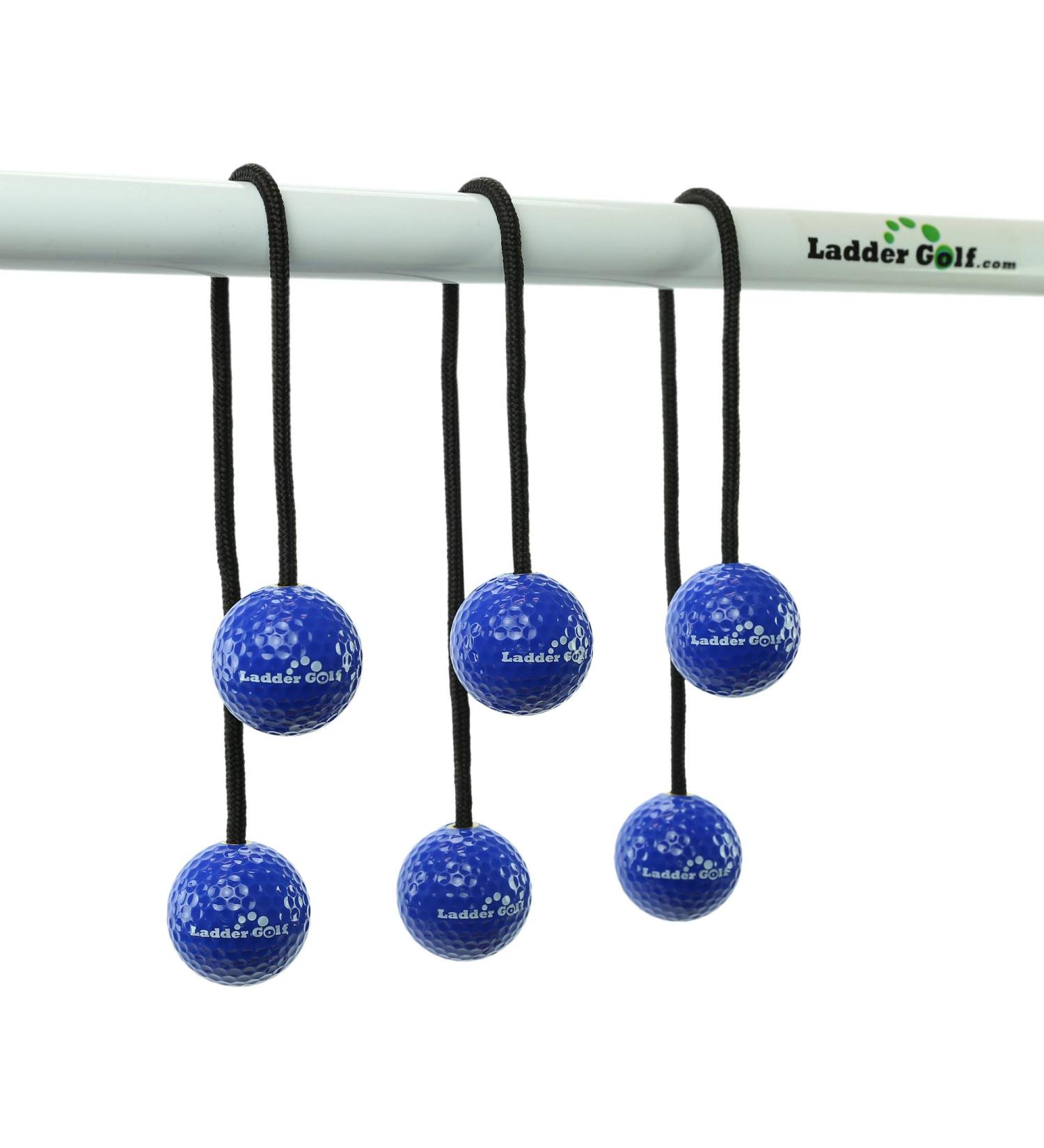 Ladder Golf Official Bolas (Hard Golf Balls), 3PK Blue