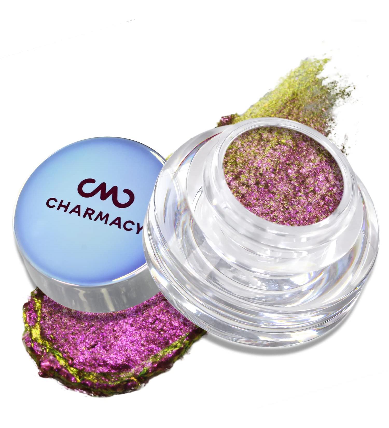 CHARMACY Multi Chrome Flakes Cream Chameleon Gel Eyeshadow - Highly Pigmented Long Lasting Sparkle Metallic Makeup - 2.8g (03) - Buy Online on SooperMarket.com