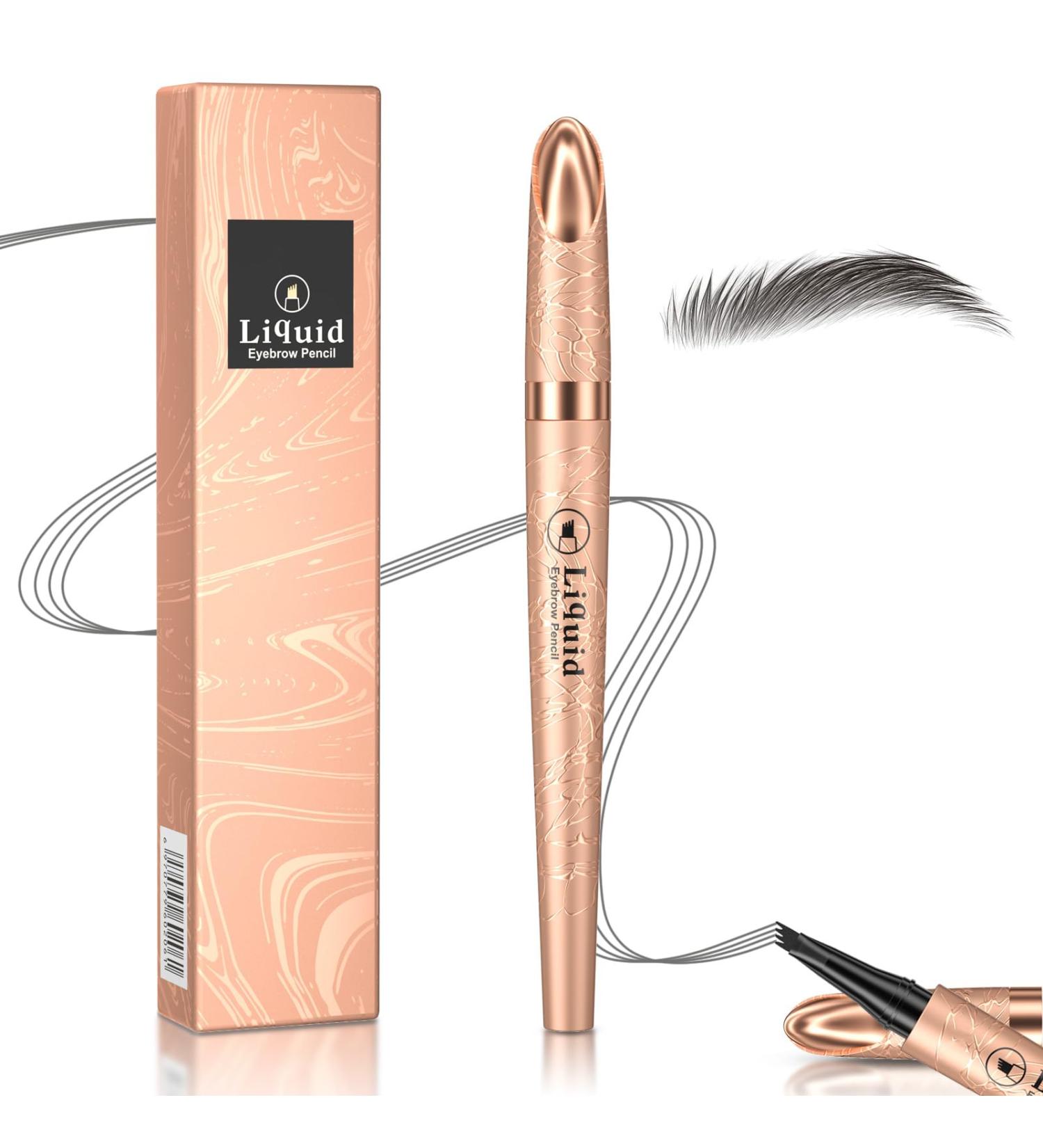 Waterproof Eyebrow Pencil - Wipe-Resistant Fast-Drying Durable Formula for Effortlessly Natural Brows (B-Gray) - Buy Online on SooperMarket.com