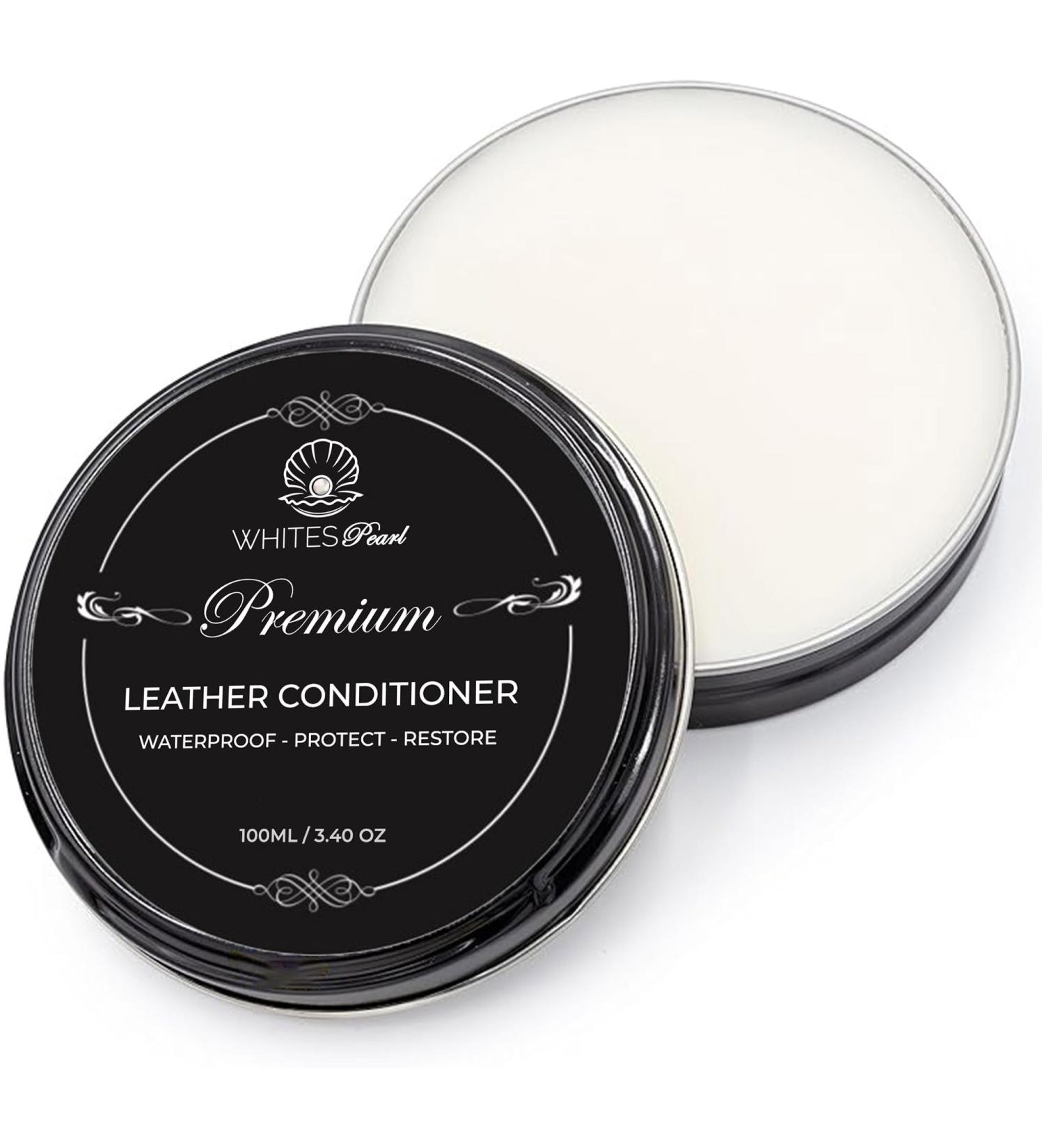 Premium Quality Leather Conditioner | Water Repelling for Boots Shoes Purses & Auto Interiors - International Shipping Available - Buy Online on SooperMarket.com