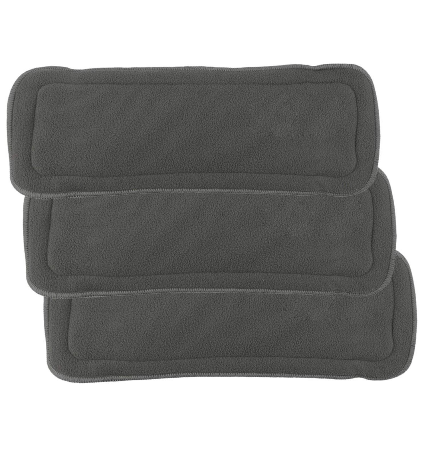 Happy Cherry Baby Diapers - Washable Reusable Bamboo Cloth Diaper Set of 3 - Soft Fabric | Eco-Friendly Black Baby Diapers - Buy Online on SooperMarket.com