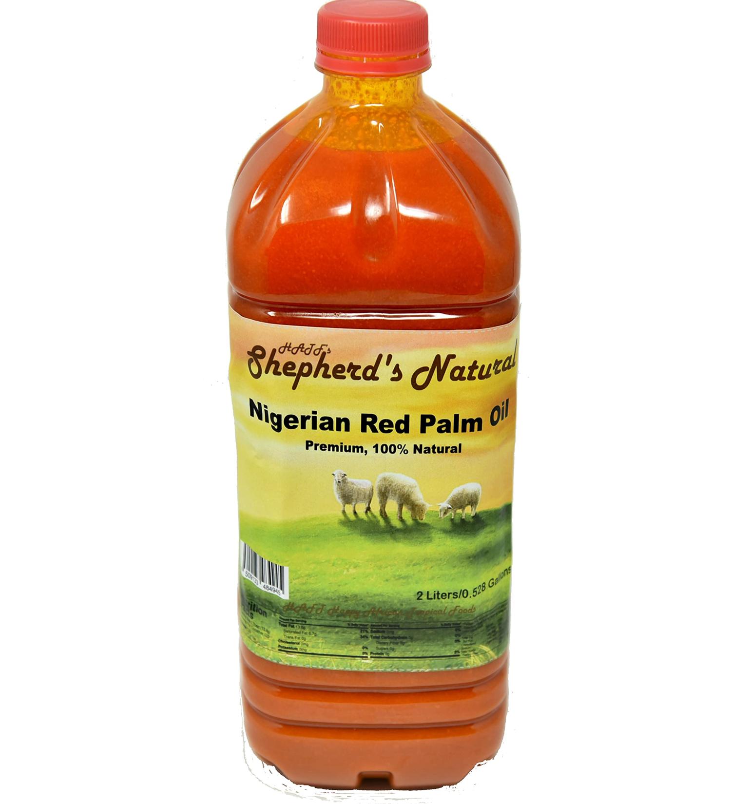 Red Palm Oil 2 Liter / 67.628 fl. Oz by HATF's Shepherd's Natural - Buy Online on SooperMarket.com