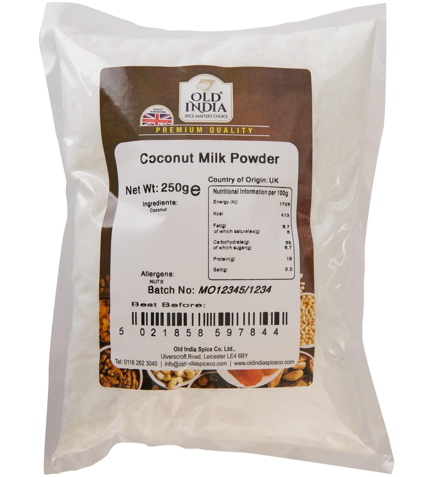 Old India Coconut Milk Powder 250g - Buy Online on SooperMarket.com