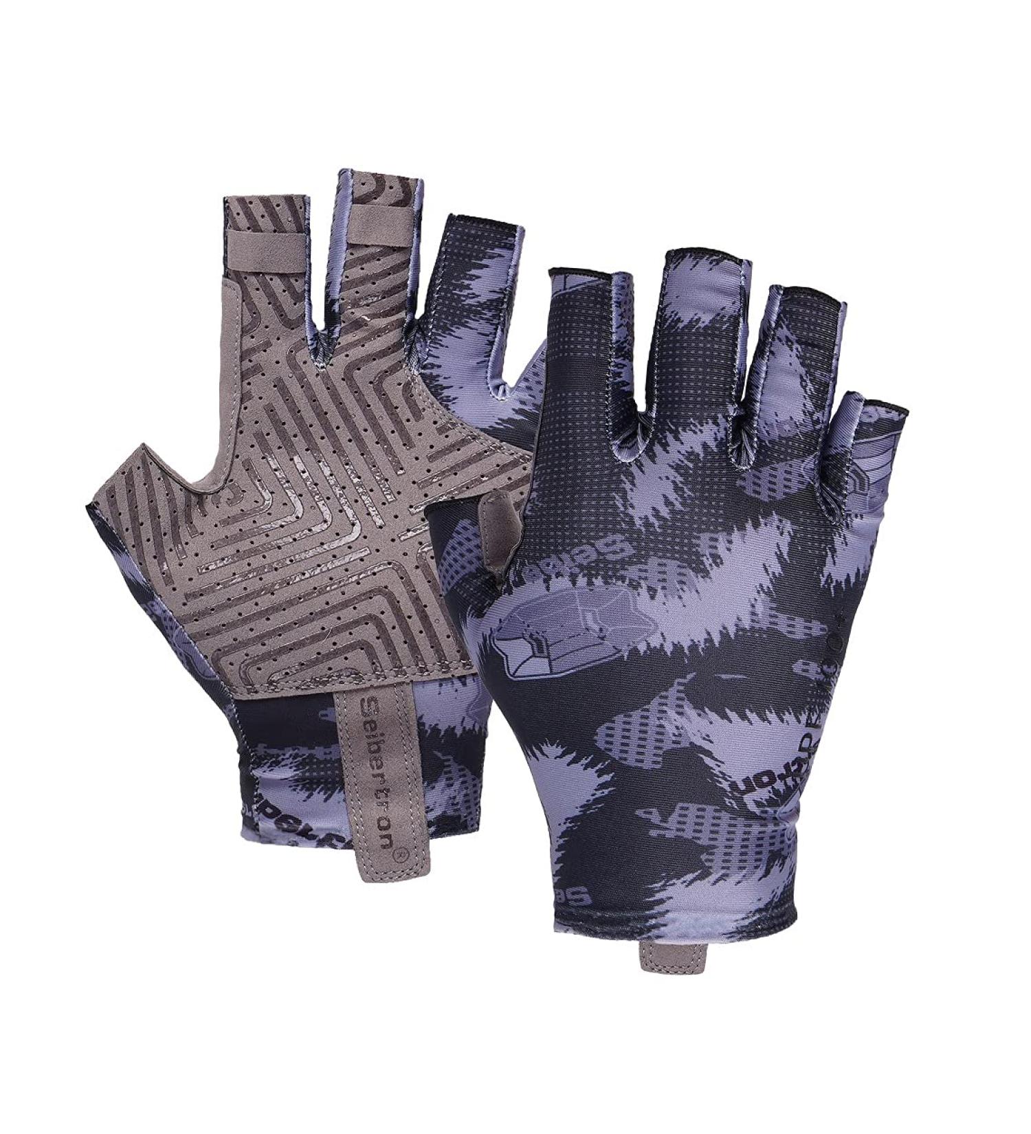 Seibertron S.P.S.G-2 UPF100+ Sun Protection Fishing Glove - Black XXL Adult Size - Buy Online on SooperMarket.com