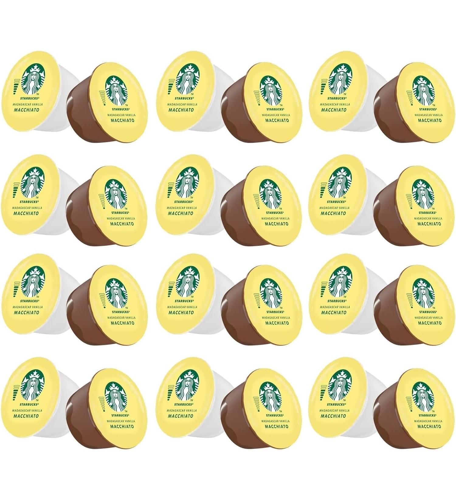 Dolce Gusto Compatible Starbucks Compatible Madagascar Vanilla Macchiato 100 Capsules 50 Drinks - Buy Online on SooperMarket.com