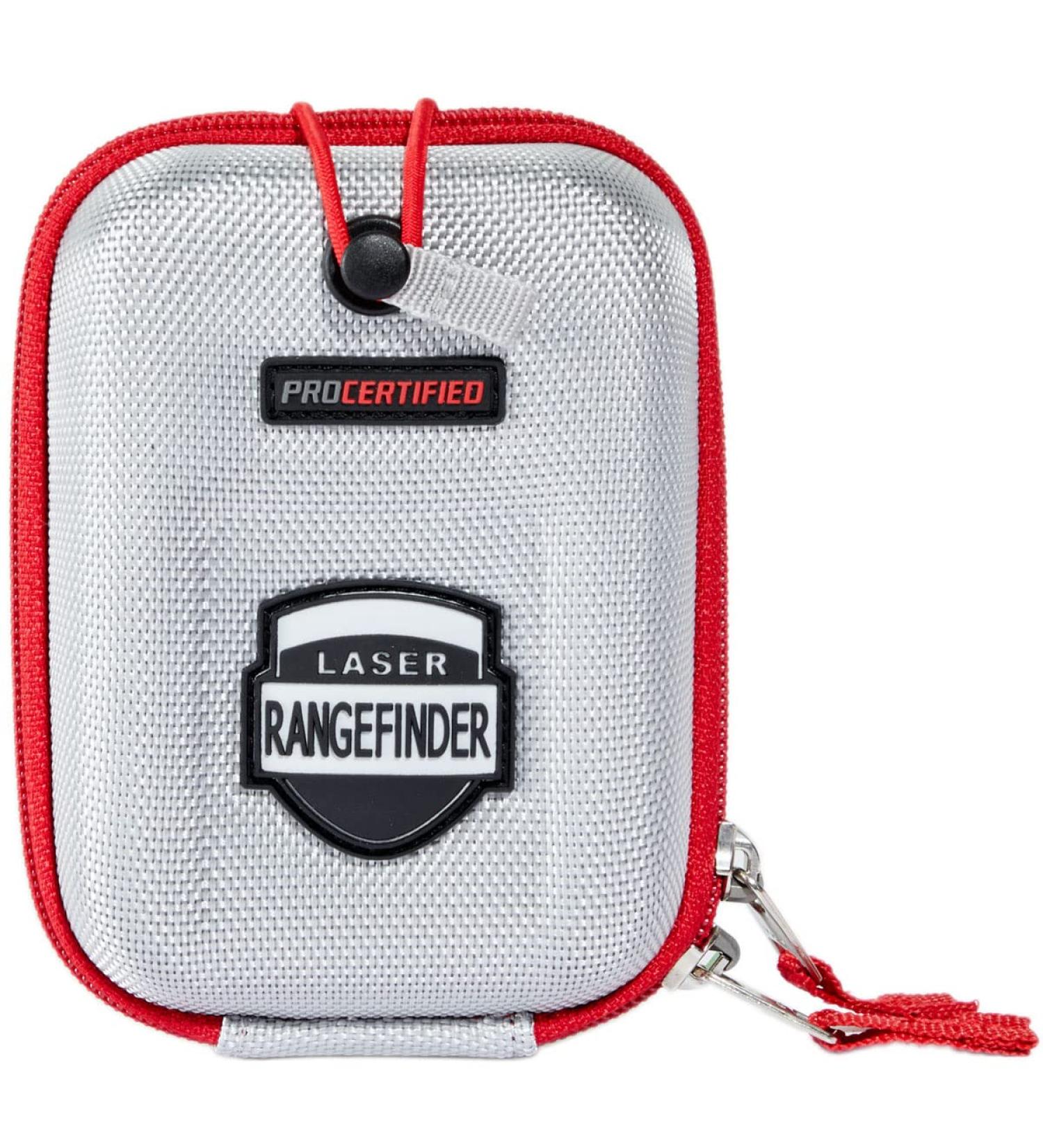 Hard Shell Golf Rangefinder Case - Compatible with Bushnell V2 V3 V4 V5 Pro X2 Pro XE - Silver - Buy Online on SooperMarket.com