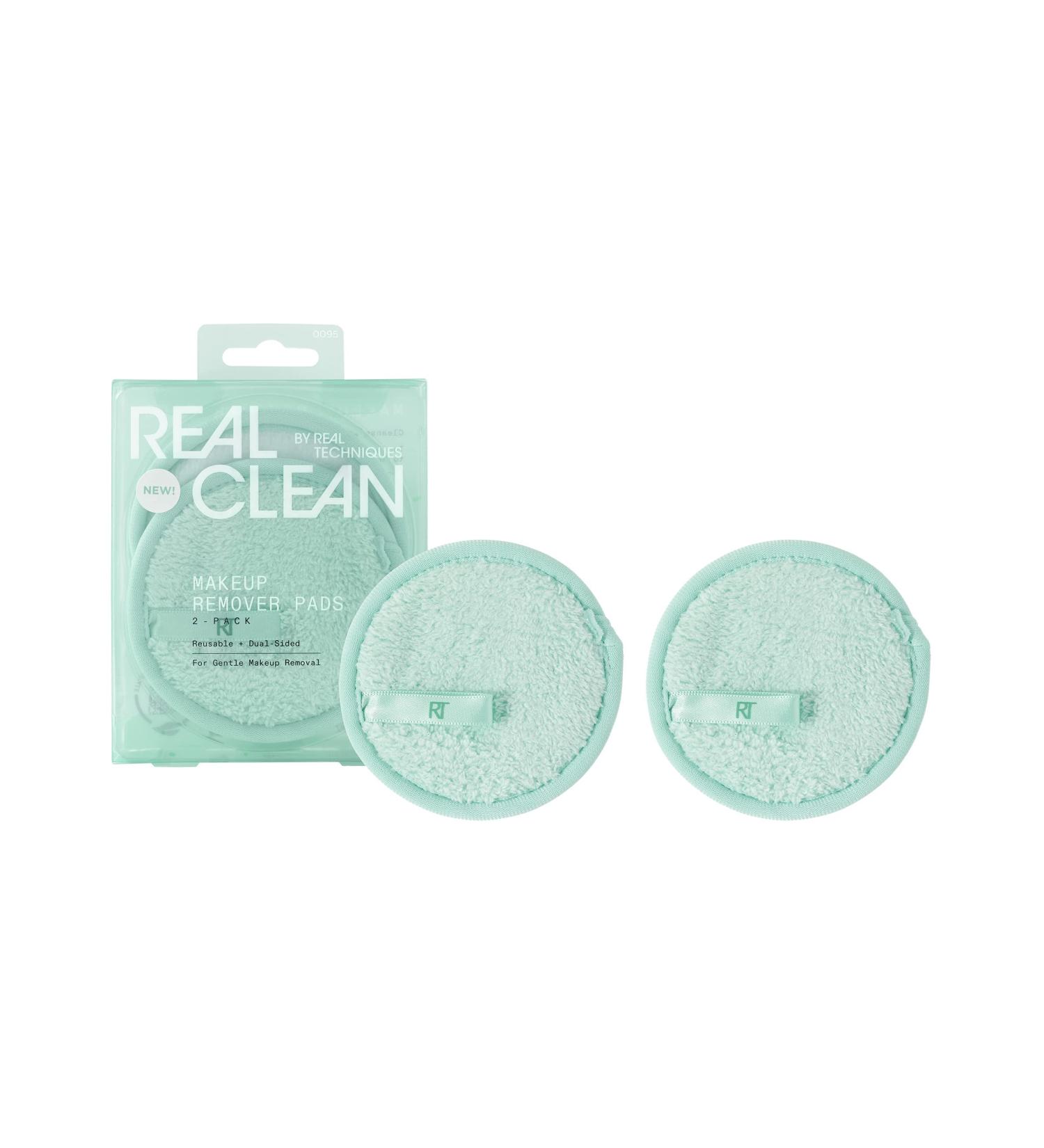 Buy REAL TECHNIQUES Remover Pads - Set of 2 Reusable Eyebrow Remover Pads for Effortless Makeup Removal - International Shipping Available - Buy Online on SooperMarket.com