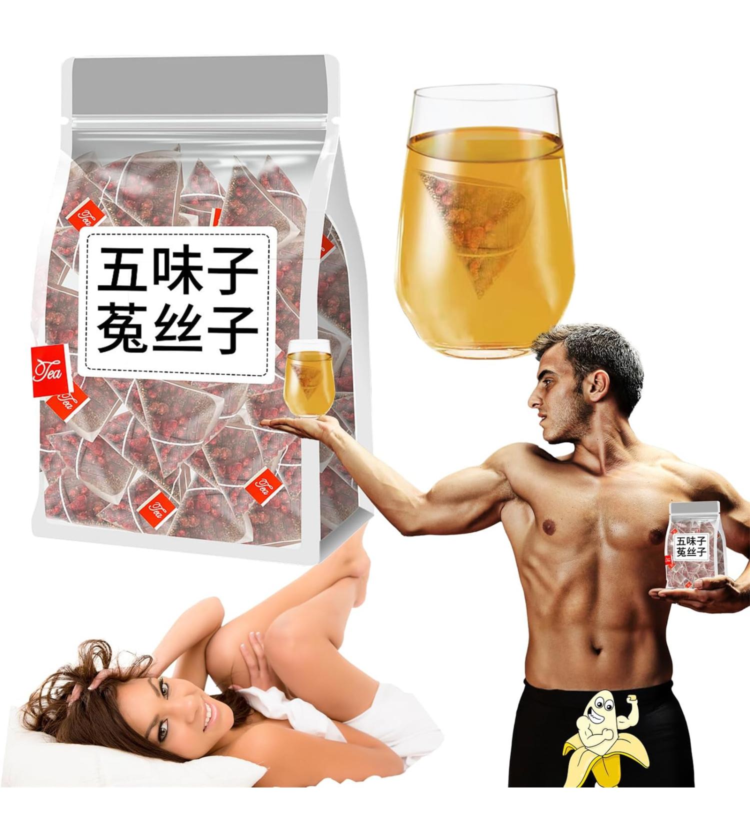 Five Flavors Goji Berry Tea Schisandra Dodder Tea 50 Bags/Box Five-Flavor Goji Berries Chinese Kidney Care Tea Health Liver Care Tea Men s Essentials Five Flavors Goji Berry Tea. (2 Box) - Buy Online on SooperMarket.com