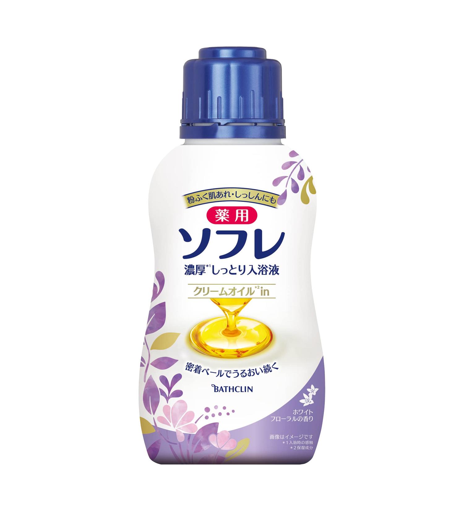 Buy Bathclin Sofure Bath Liquid 480g - Relaxing Bath Soak for Ultimate Relaxation | International Shipping Available - Buy Online on SooperMarket.com