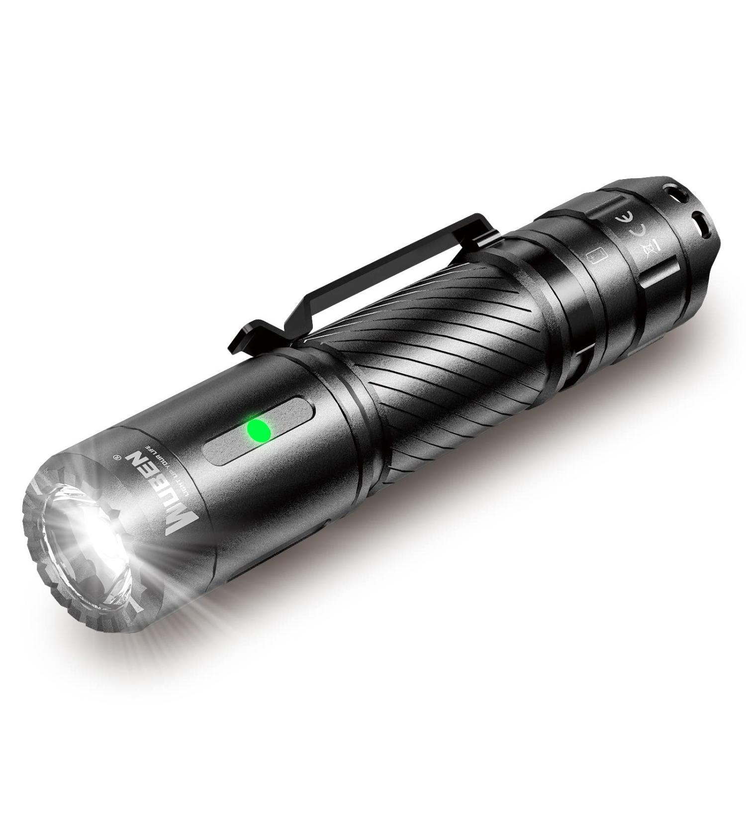 WUBEN C3 Flashlight | 1200 Lumens Rechargeable Tactical LED Flashlight | 6 Modes, IP68 Waterproof, Pocket-Sized EDC Light for Emergency, Rescue, Hunting - Buy Online on SooperMarket.com