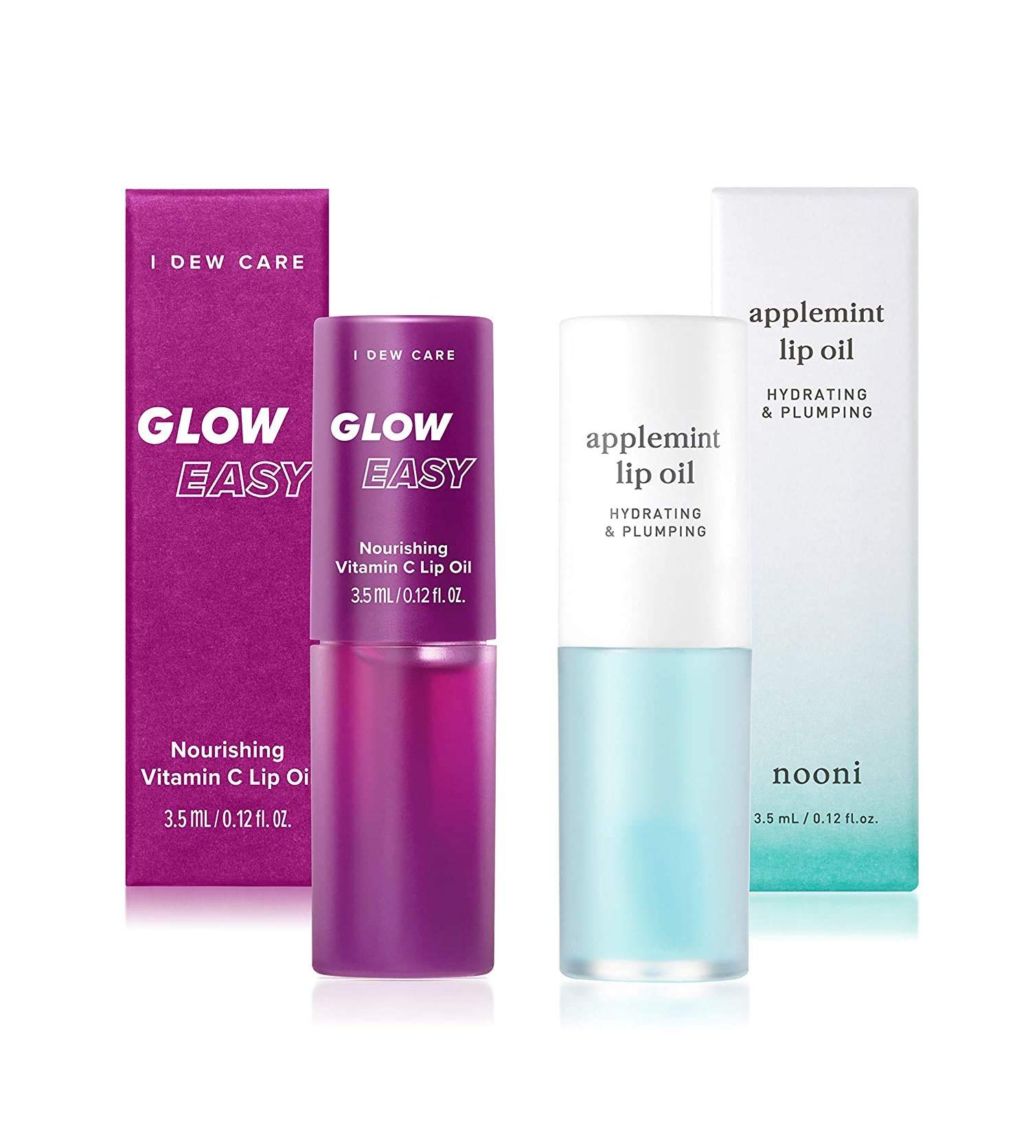 I Dew Care Glow Easy Vitamin C Lip Oil - Nourishing Shine 0.12 fl oz - Buy Online on SooperMarket.com