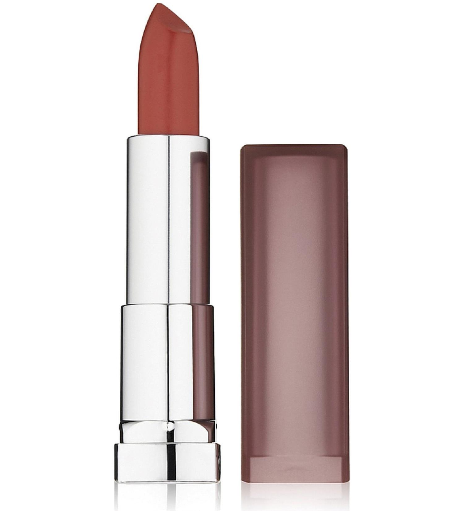 Maybelline New York Color Sensational Creamy Matte Lip Color Nude Nuance 0.15 oz (Pack of 2)