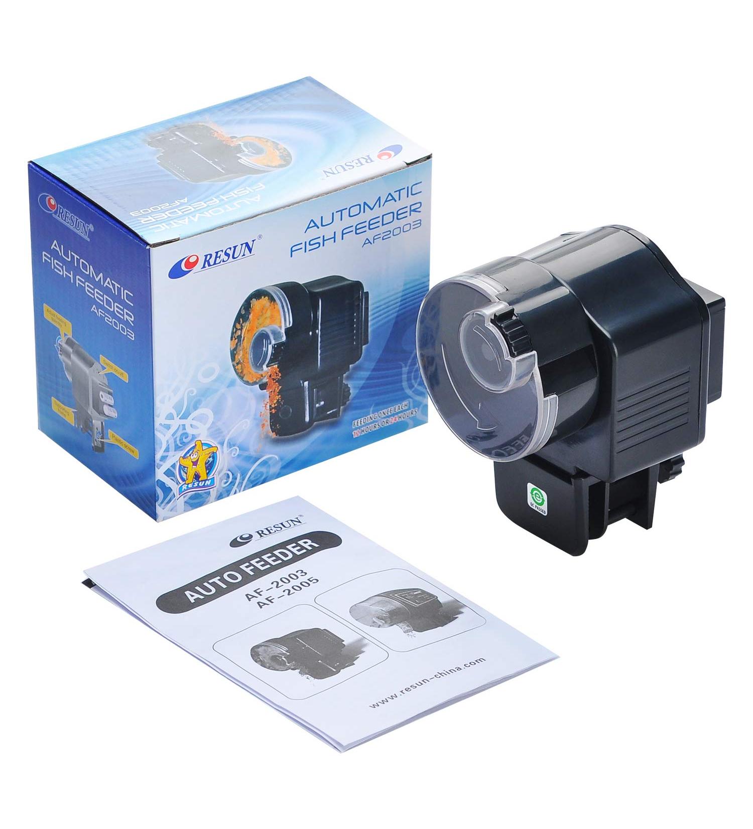 Podazz Aquarium Fish Feeder Vacation Aquarium Automatic Fish Food Dispenser Tank Feeder Timer Auto Feeders for Holiday Vacation Fish Dispenser (AF-2003D) AF-2003D Black - Buy Online on SooperMarket.com