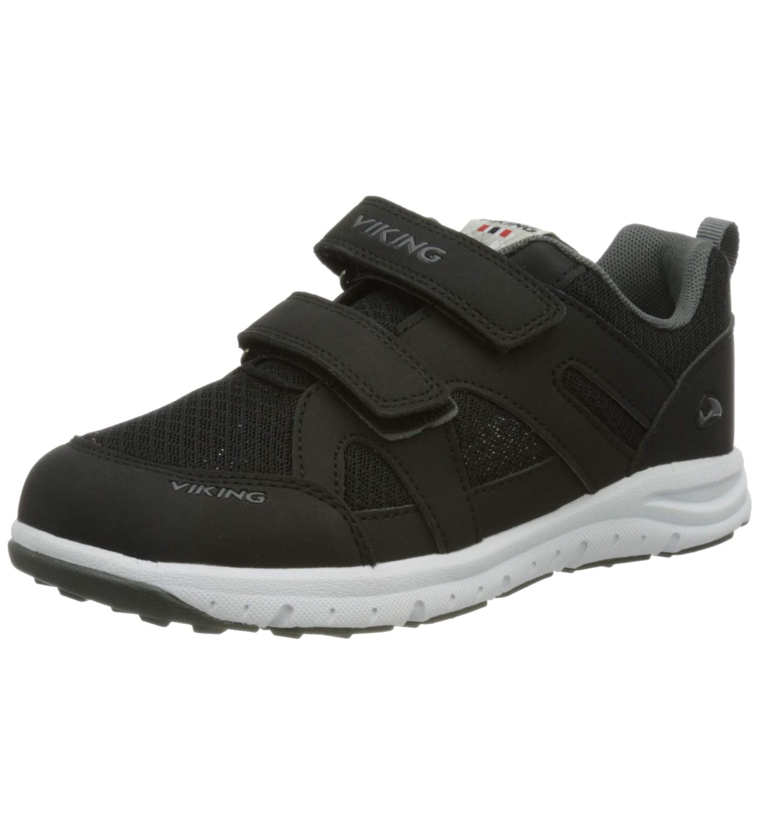 Viking Unisex Kids Odda Walking Shoe 35 EU - Black Charcoal | Comfortable & Durable Footwear for Adventurous Kids - Buy Online on SooperMarket.com
