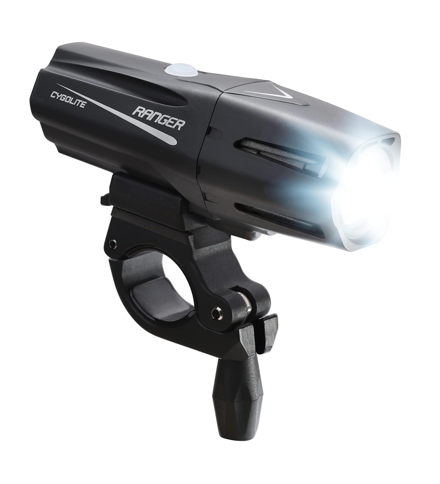 Cygolite Ranger 400 Lumen Bike Light | 5 Night & 3 Daytime Modes | Compact, Durable & Waterproof | USB Rechargeable Headlight for Road, Mountain & Commuter Bicycles - Buy Online on SooperMarket.com