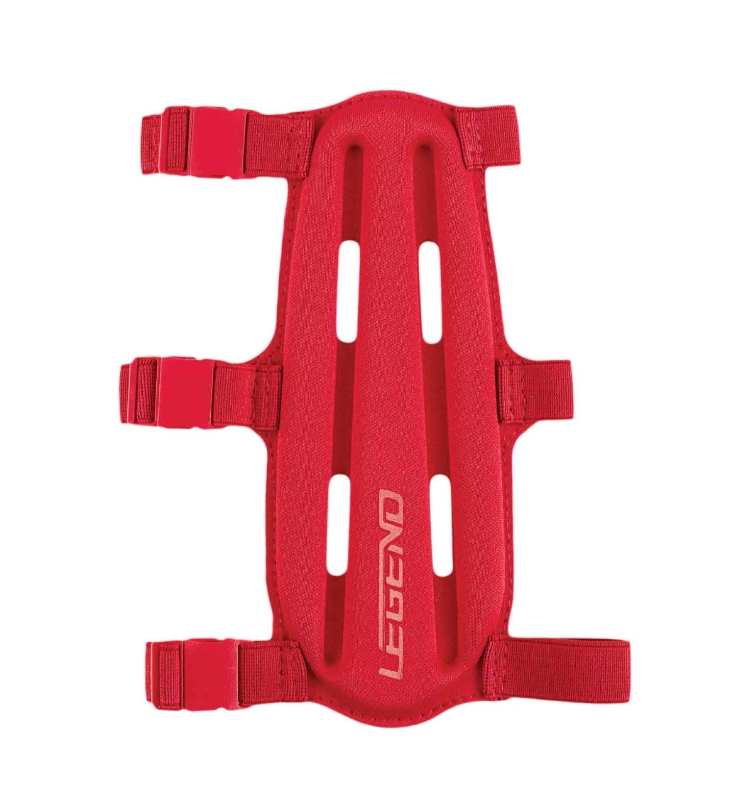 LEGEND Armguard XT Archery Arm Guard - Full Coverage Forearm Protection, Ventilated Design, Thermoshaped EVA Foam - Adjustable Straps, Quick-Release Buckles - Red, Size M - Buy Online on SooperMarket.com