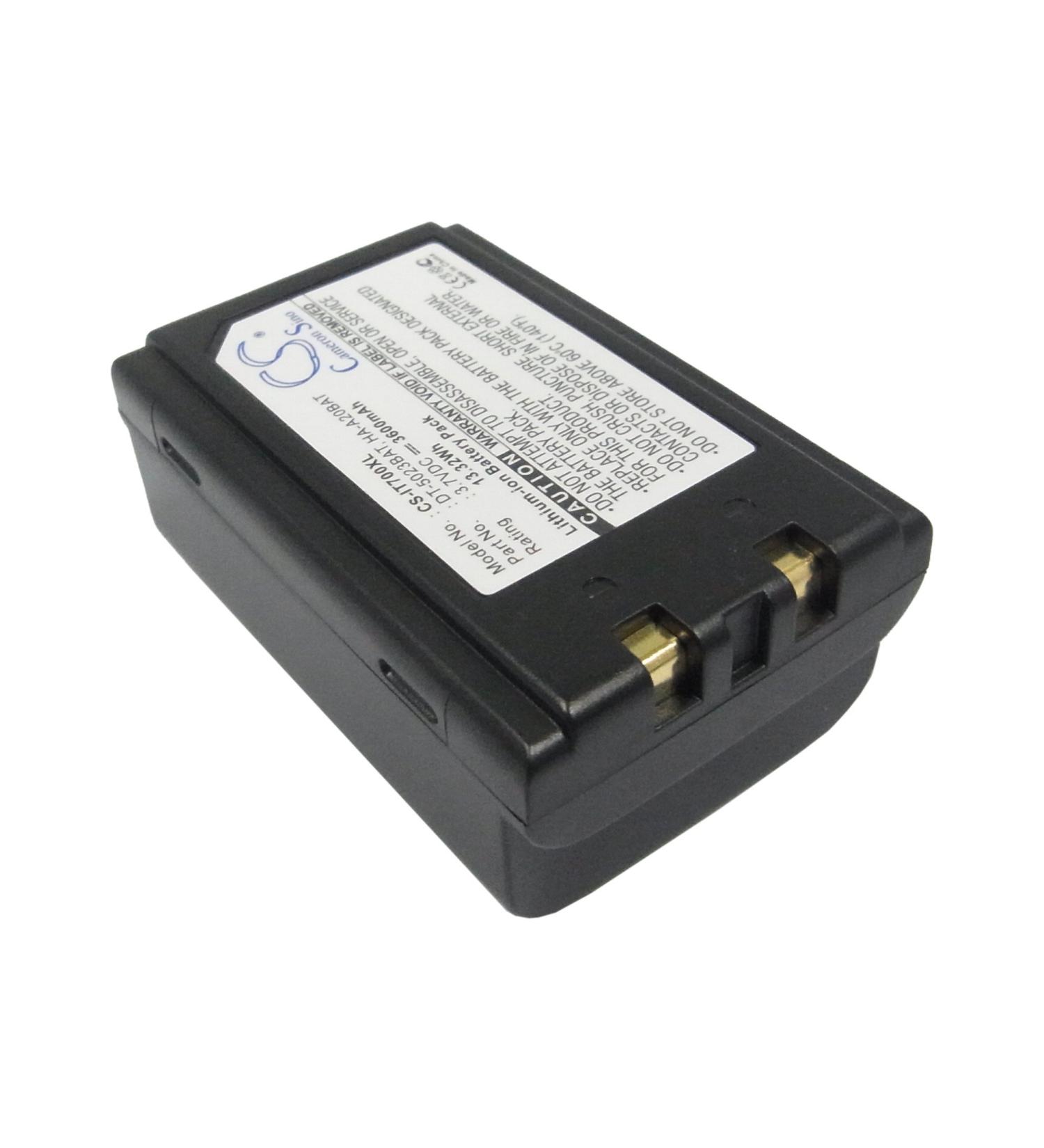 Replacement Battery for Casio Cassiopeia IT-700 M30 | 3600mAh/3.7V | Compatible Parts: 21-58236-01 6140-01-499-7364 CA50601-1000 DT-5023BAT | International Shipping Available - Buy Online on SooperMarket.com