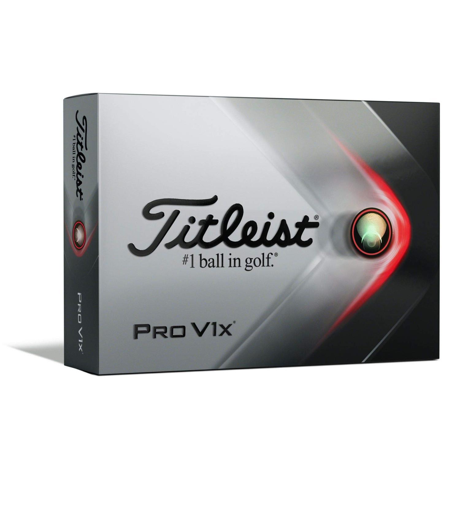 Titleist Pro V1x Golf Balls (Prior Generation) - White, Low Numbers (12 Pack) - Buy Online on SooperMarket.com
