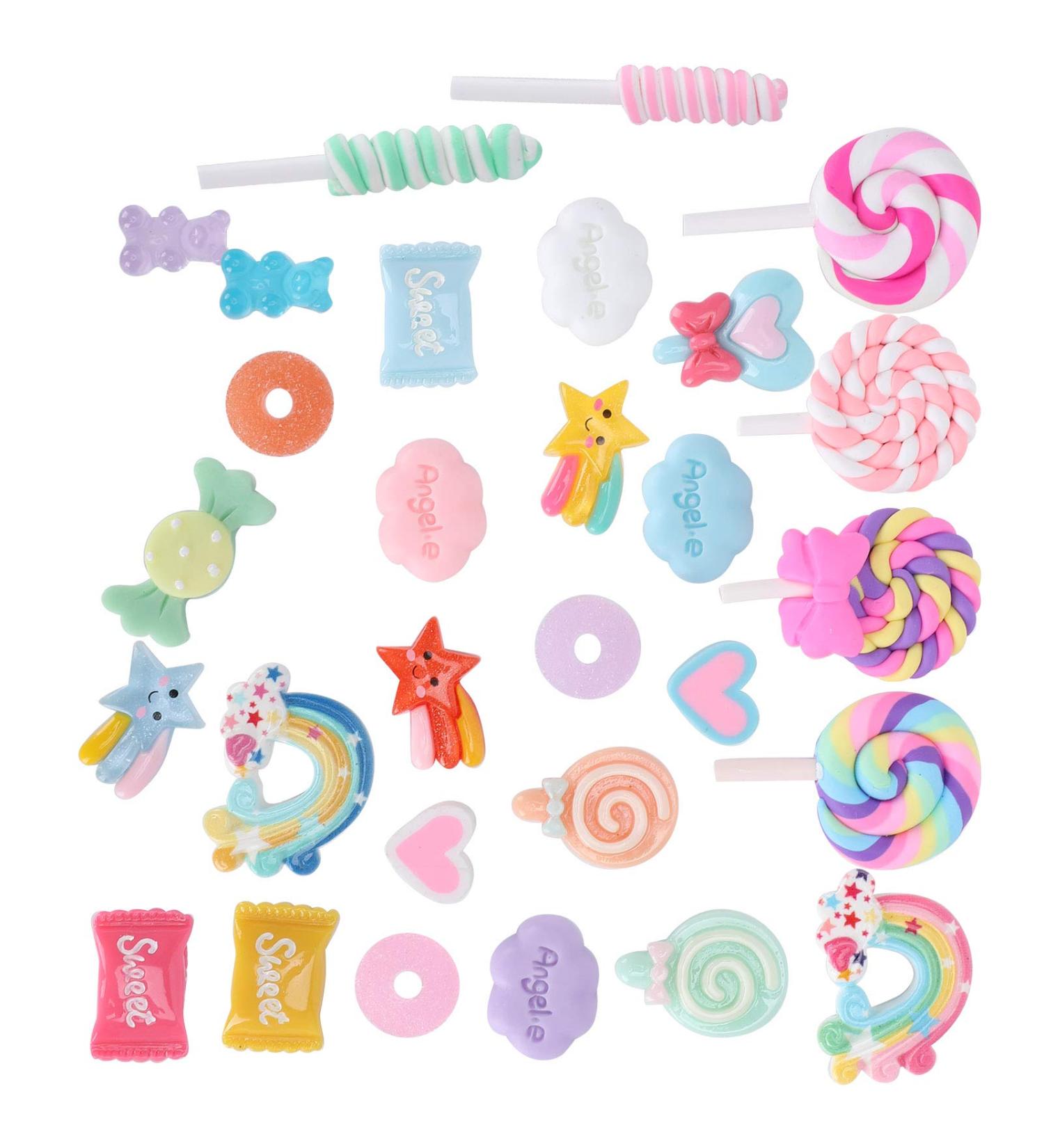 Candy Toys 29Pcs Simulation Candy Decoration for Phone Shell for DIY Enthusiasts - Buy Online on SooperMarket.com