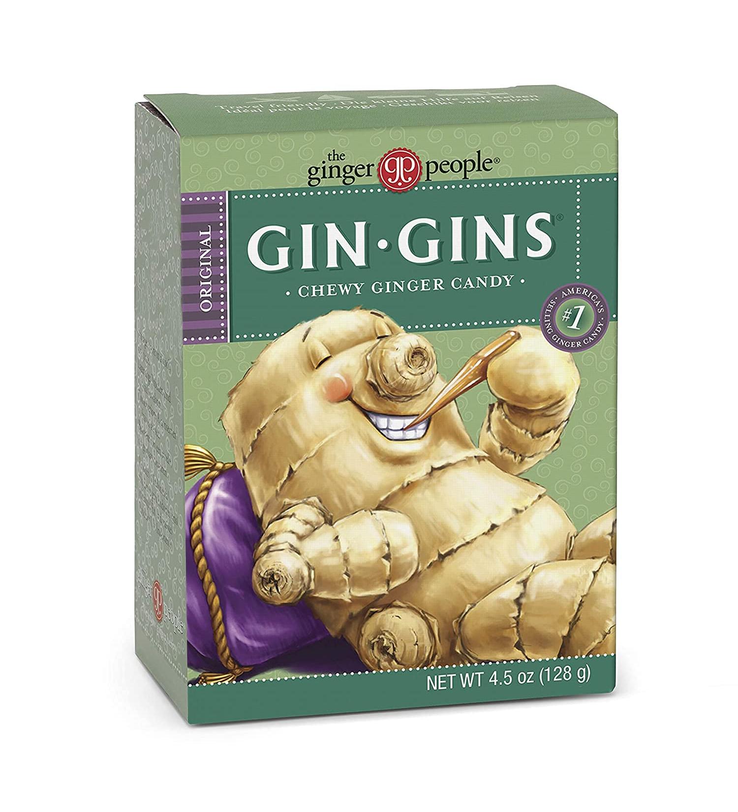 Ginger People Chewy Ginger Candy - 4.5 oz | Gourmet Ginger Gins - Buy Online on SooperMarket.com
