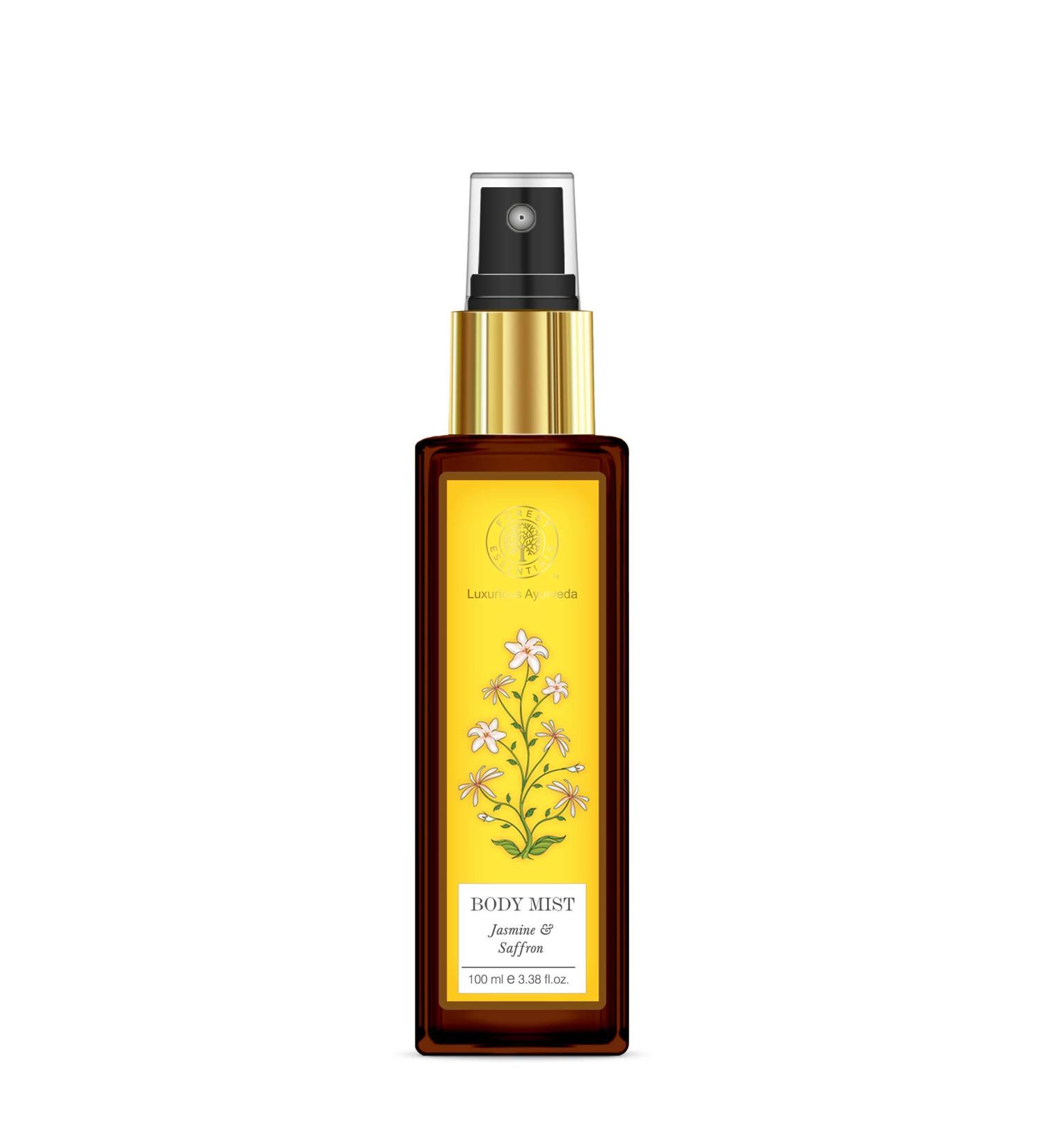 Forest Essentials Jasmine and Saffron Body Mist 100ml - Buy Online on SooperMarket.com
