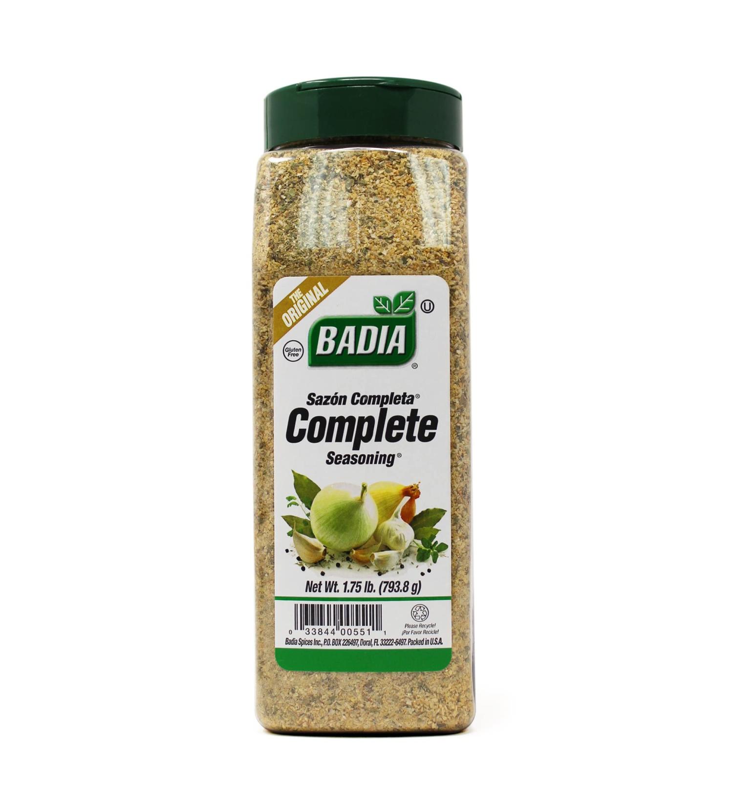 1.75 lb Bottle Complete Seasoning for Meat Poultry Spices / Sazon Completa Kosher