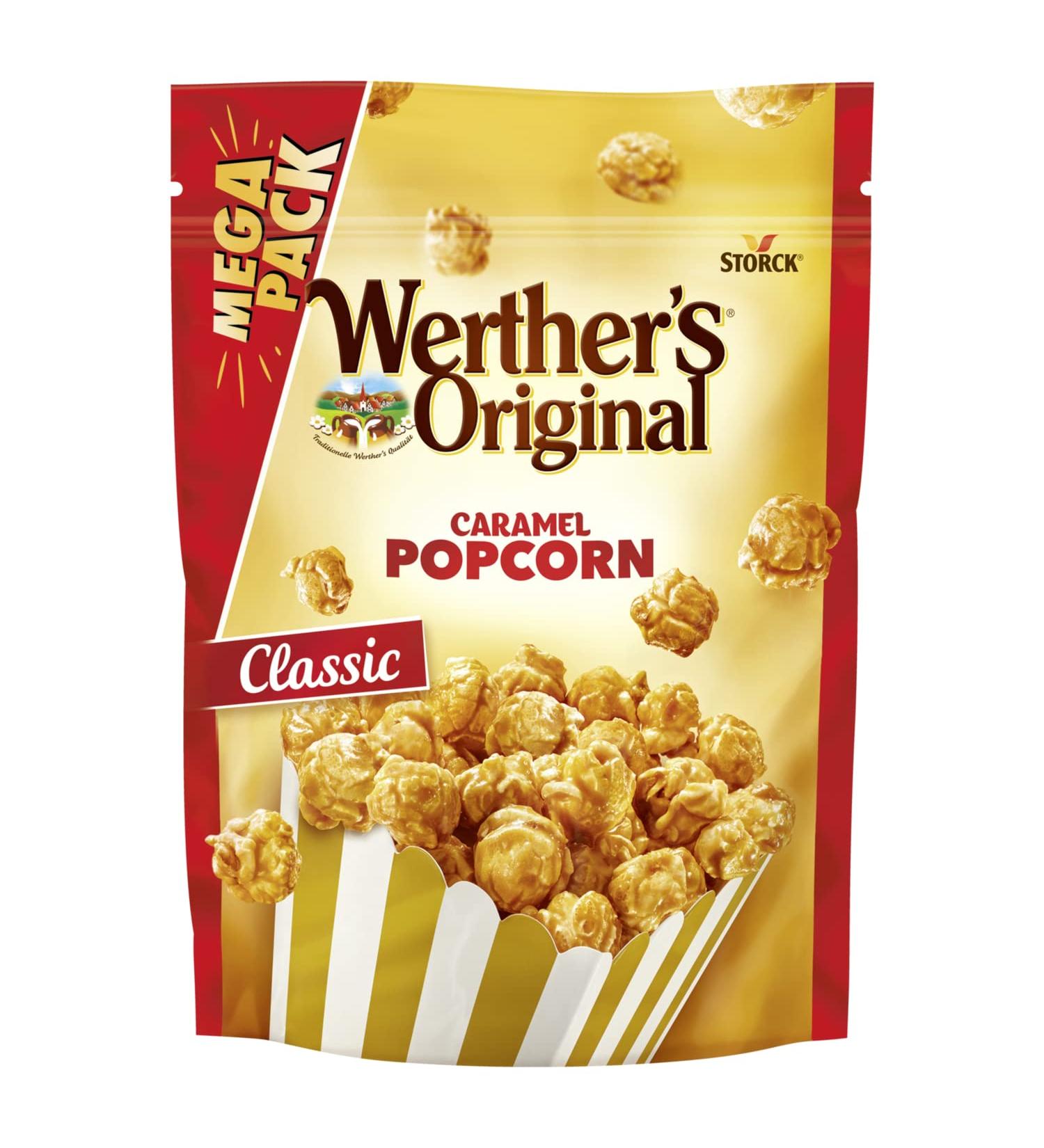 Buy Werther's Original Caramel Popcorn Classic 260g Limited Edition | Gourmet Cream Caramel Treats International Shipping Available - Buy Online on SooperMarket.com