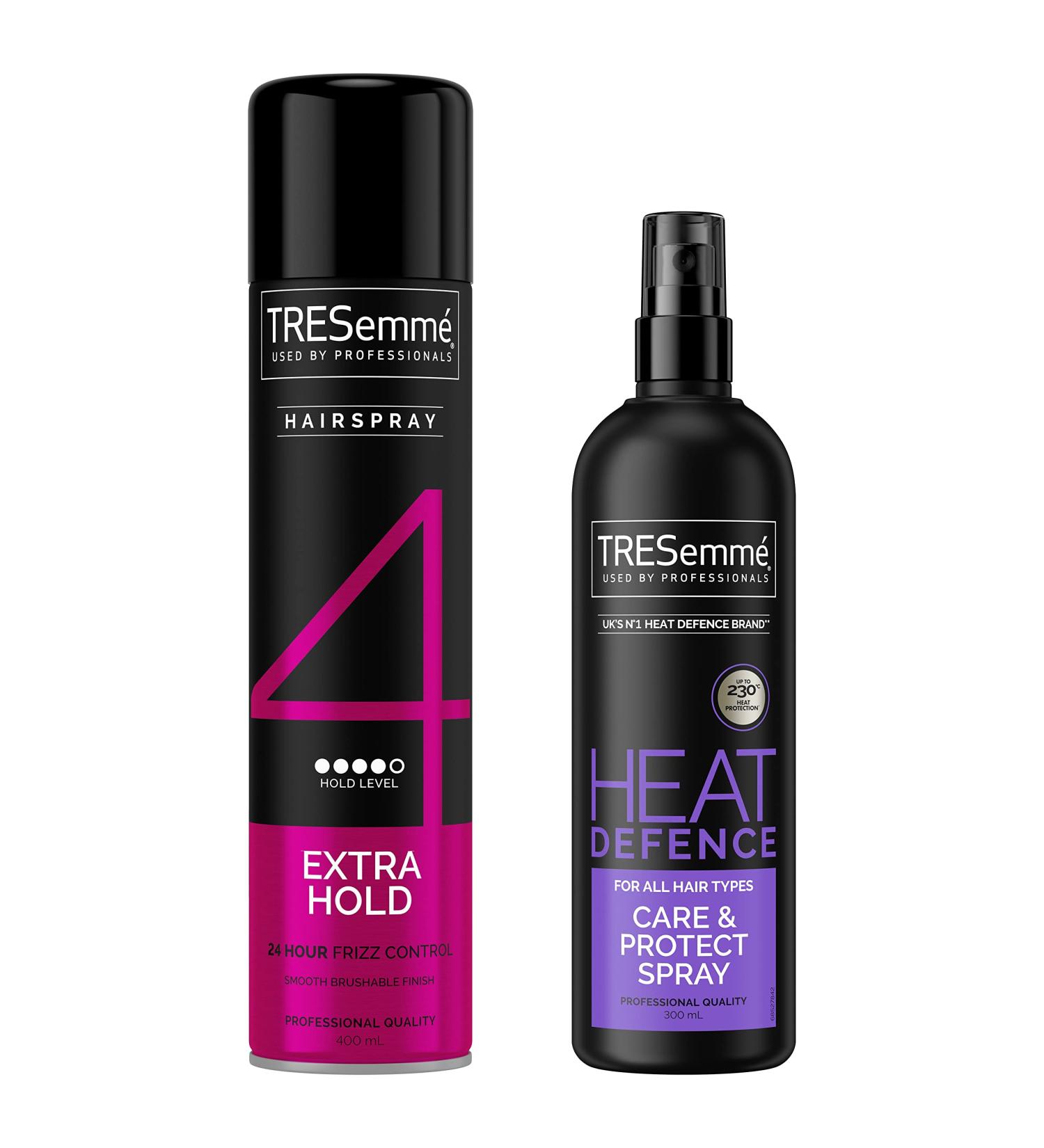 TRESemme Heat Defence Spray & Extra Hold Hair Spray Styling Regime Bundle 2 Piece 350 ml (Pack of 2) - Buy Online on SooperMarket.com