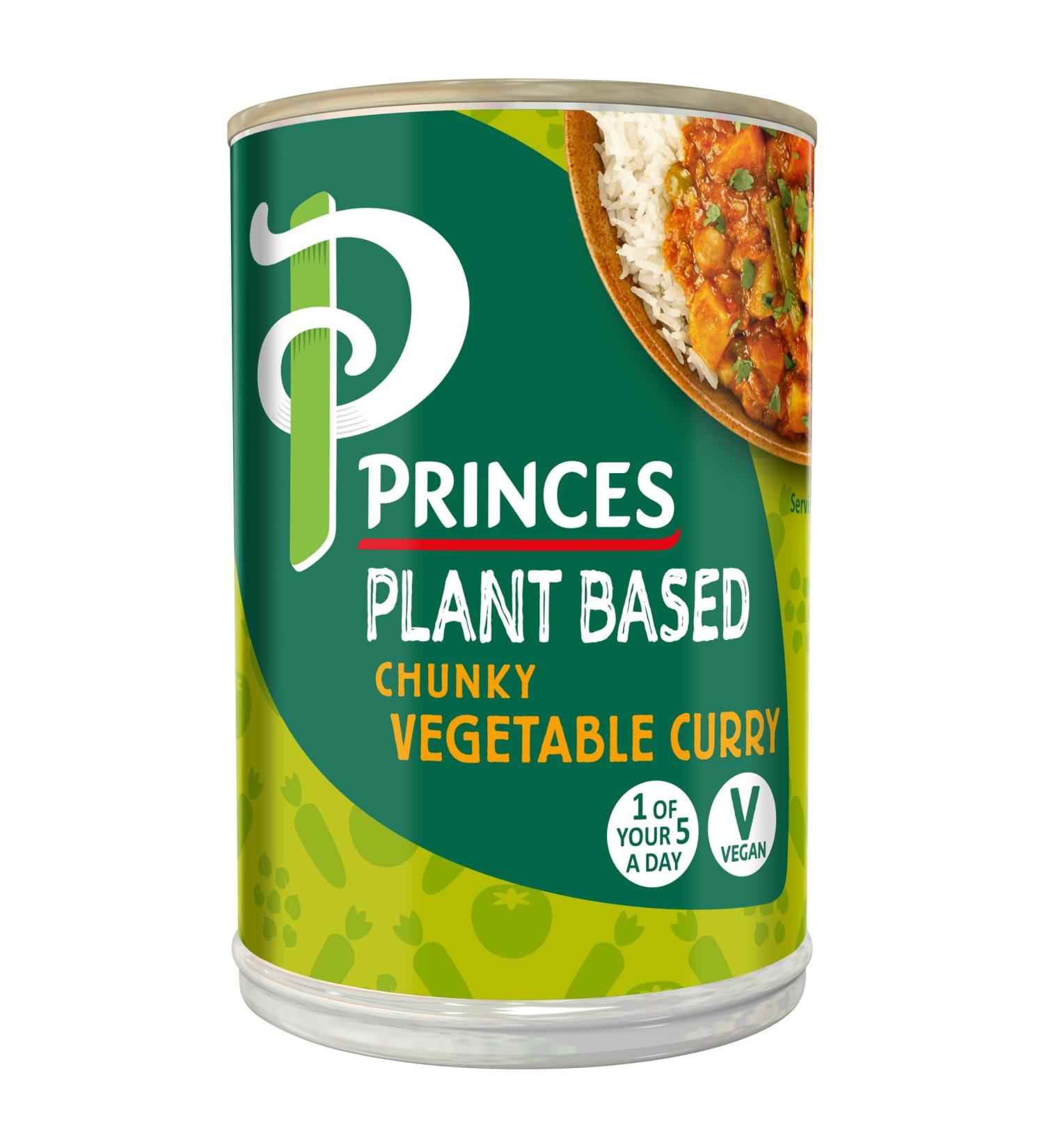Princes Plant Based Chunky Vegetable Curry 392g (Pack of 6) - Buy Online on SooperMarket.com