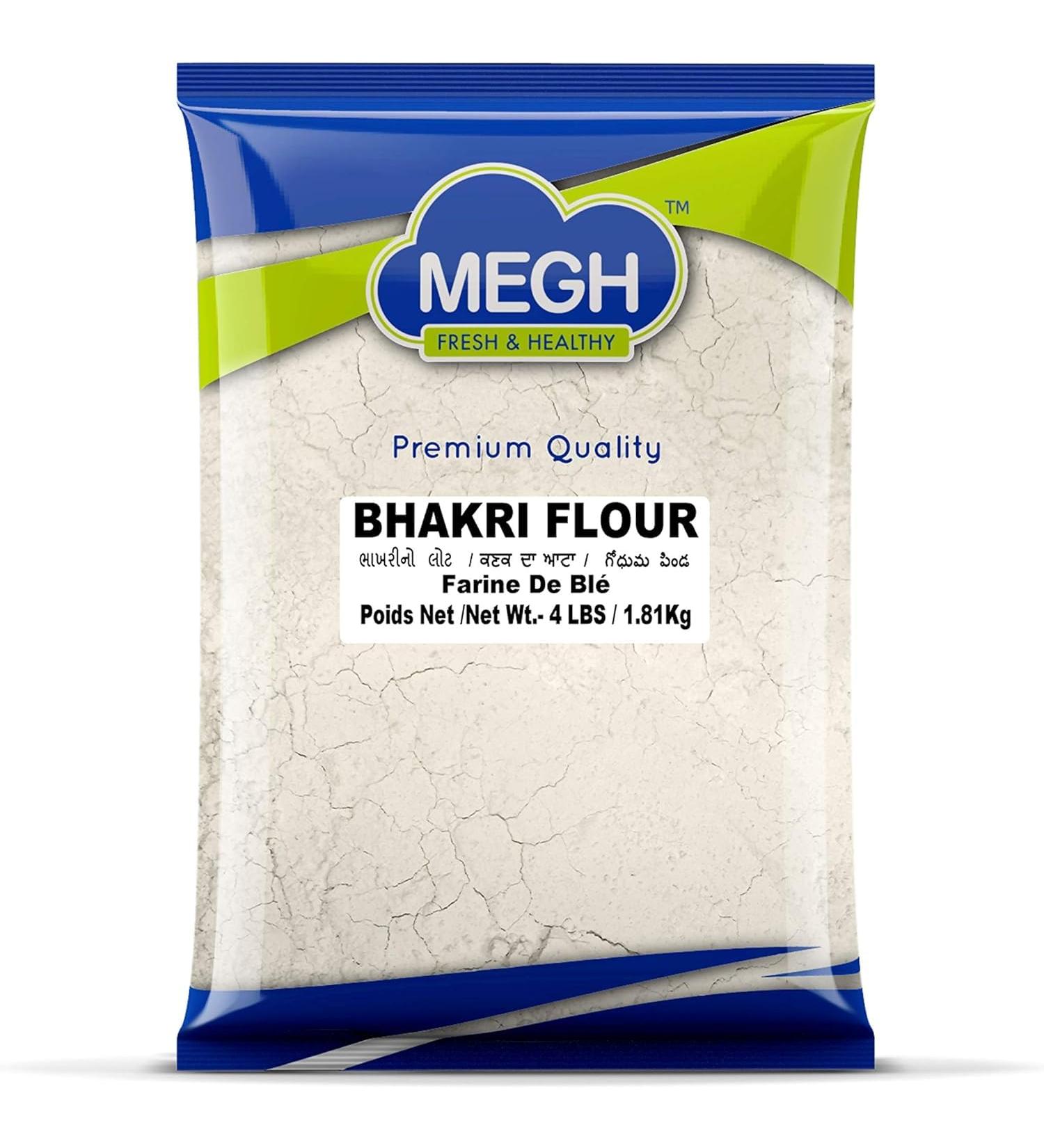 Megh Bhakri Flour 1.81kg 4 pound - Buy Online on SooperMarket.com