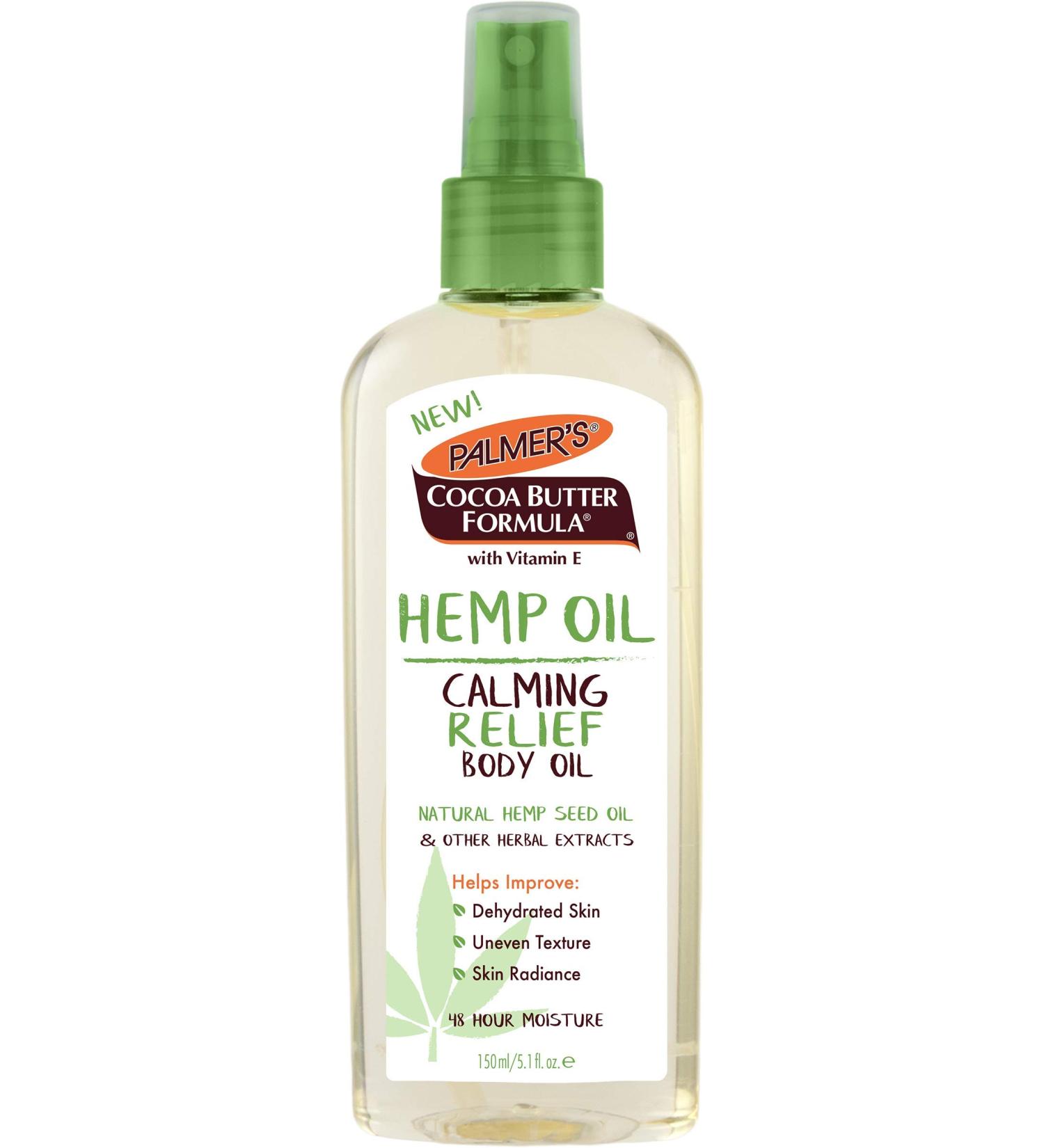 Palmer's Cocoa Butter Hemp Oil Calming Relief Body Oil - 5.1 oz | Moisturize & Soothe Skin - Buy Online on SooperMarket.com