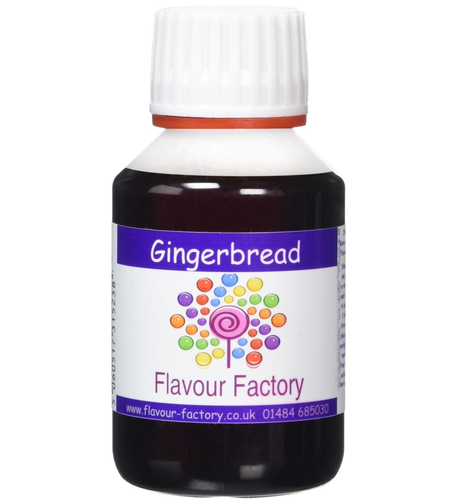 Flavour Factory Intense Food Flavouring Gingerbread 100 ml - Buy Online on SooperMarket.com