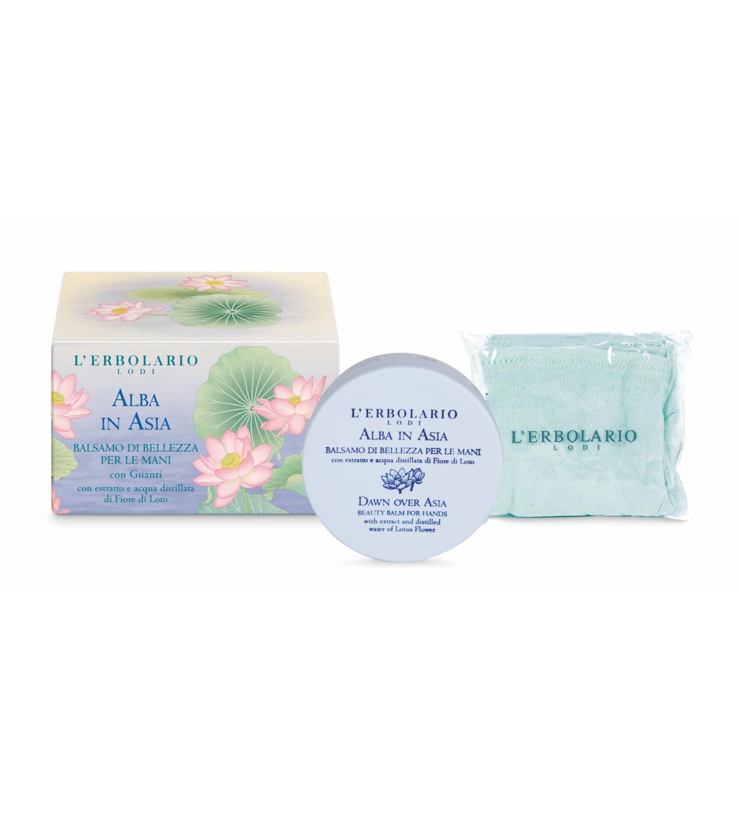 L'Erbolario Alba in Asia Balsamo di Bellezza per le Mani con guanti 75 ml 75 ml - Buy Online on SooperMarket.com
