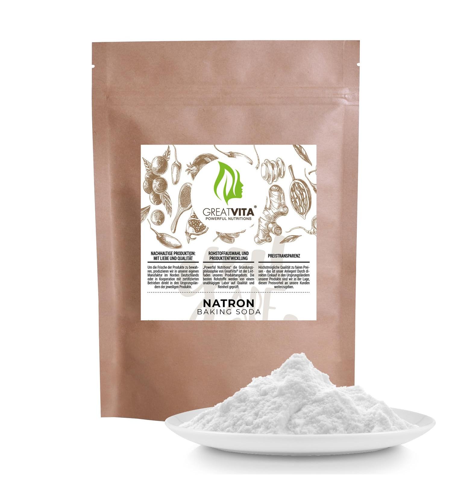 Premium Eco-Friendly Soda Powder 800g | High-Purity Baking Powder E500II | Greatvita Quality | Fast International Shipping - Buy Online on SooperMarket.com