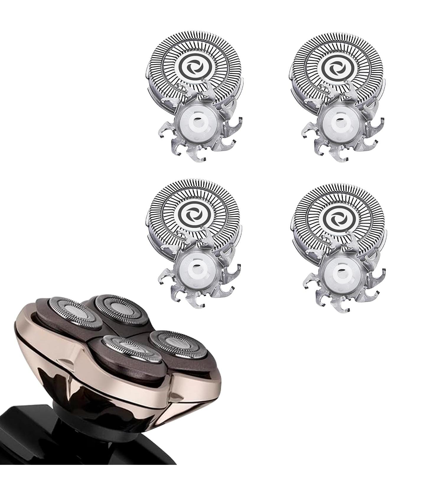 Skull Shaver Pitbull Gold Pro Replacement Heads - 4PCS | Fits Platinum Pro Shaver Blade - Buy Online on SooperMarket.com