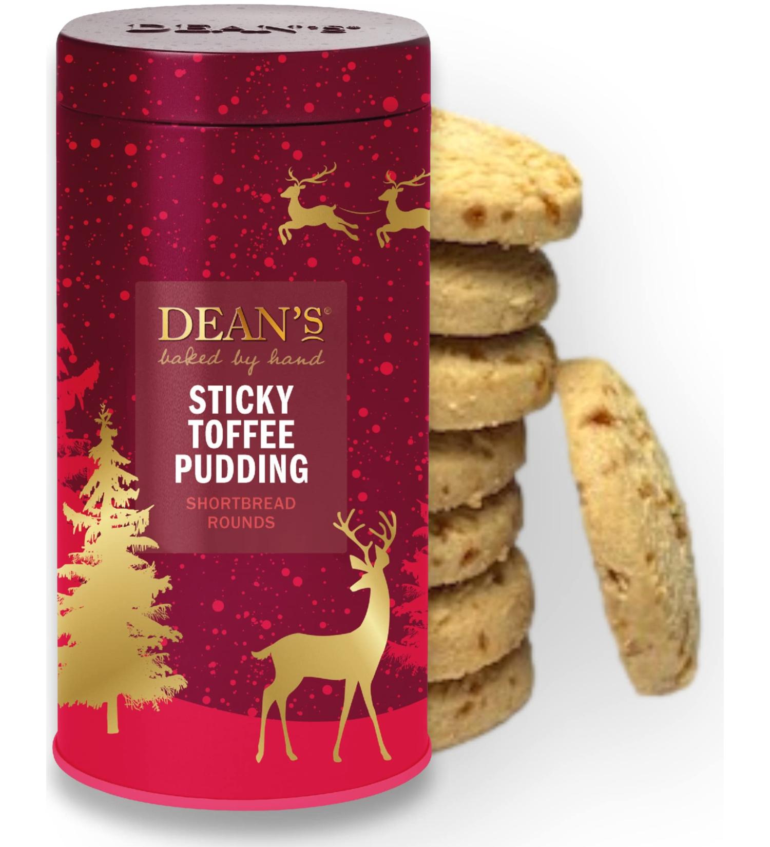 Dean's Sticky Toffee Pudding Shortbread Rounds 150g - Buy Online on SooperMarket.com