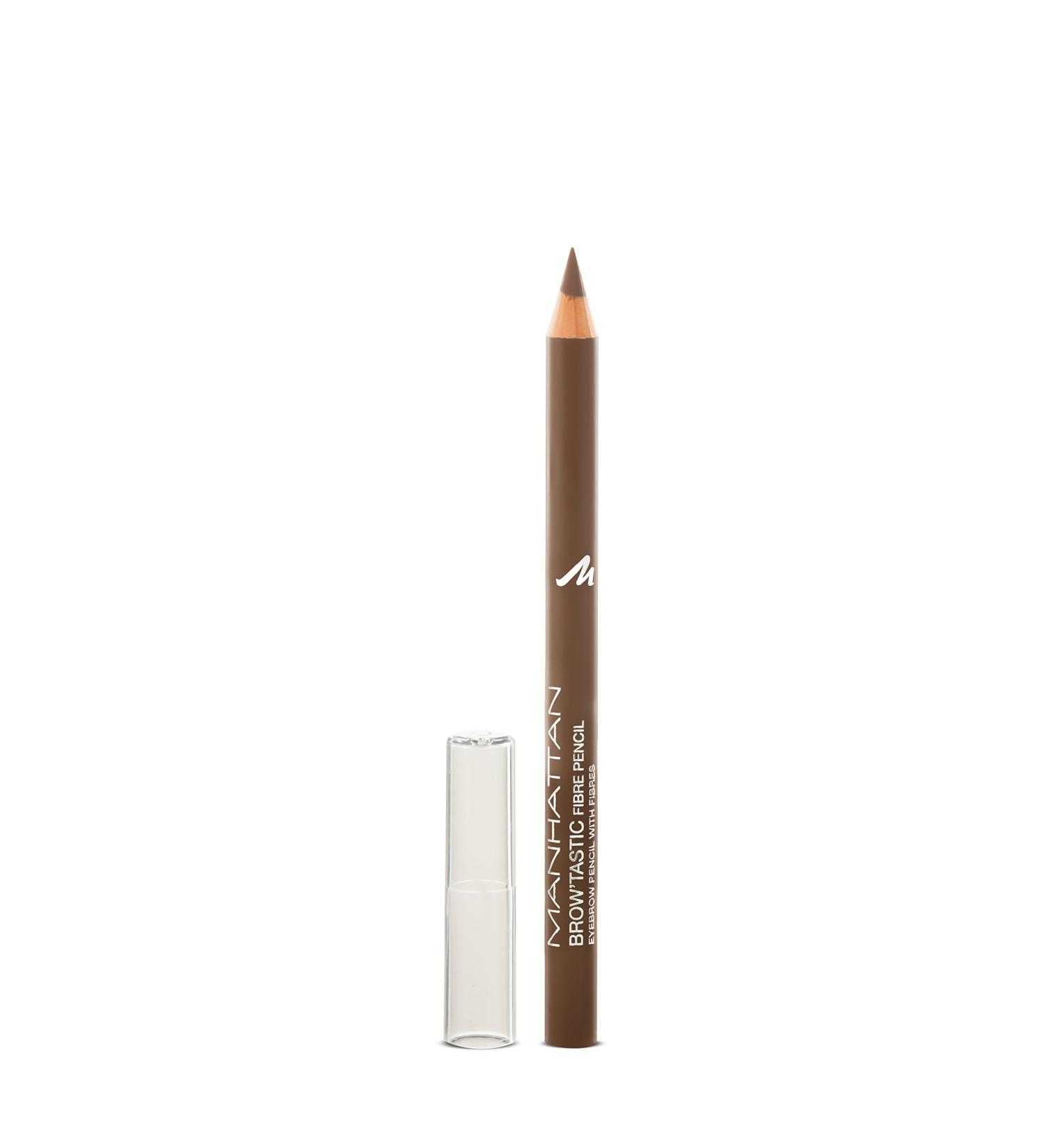 Manhattan BrowTstic Eyebrow Pencil Medium 002 - Defined Dense Eyebrows with Fibers - 1.08g for International Shipping - Buy Online on SooperMarket.com