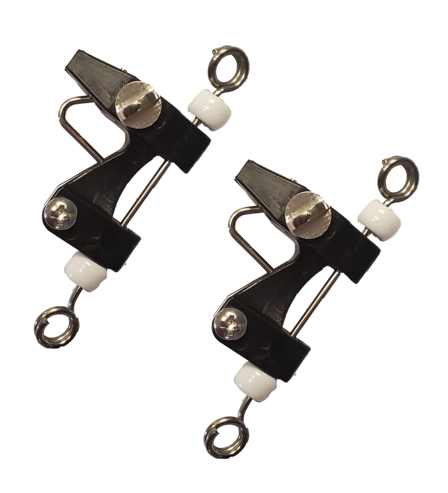 Lobo Lures Big Game Fishing Thru-Wire Outrigger Release Clips Set of 2 - Adjustable for Downrigger, Kite, Outrigger - Buy Online on SooperMarket.com