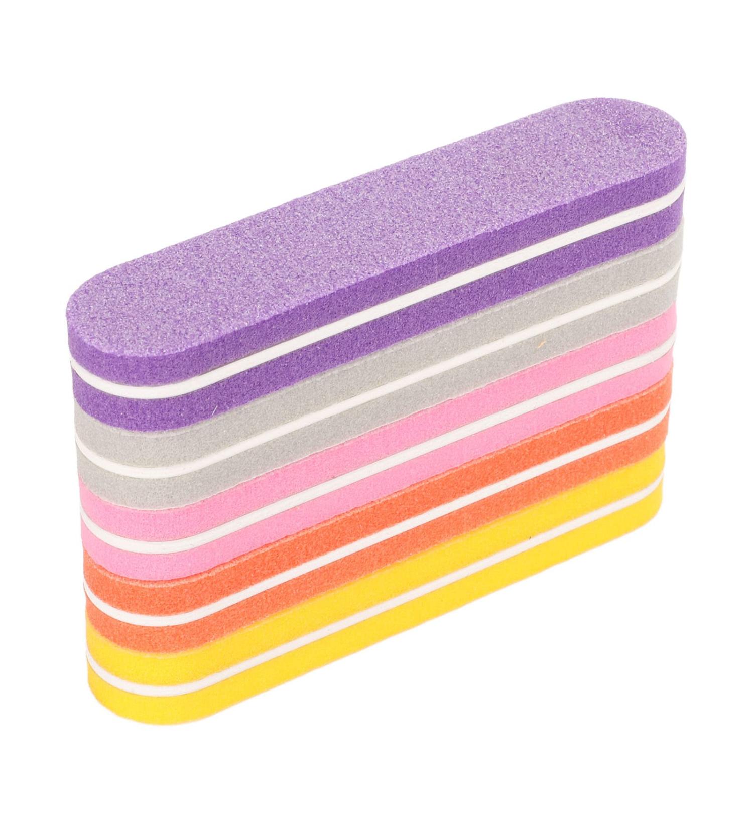 Sponge Nail File Comfortable Feel Nail Care File Double Sided Reusable Small for Salon - Buy Online on SooperMarket.com